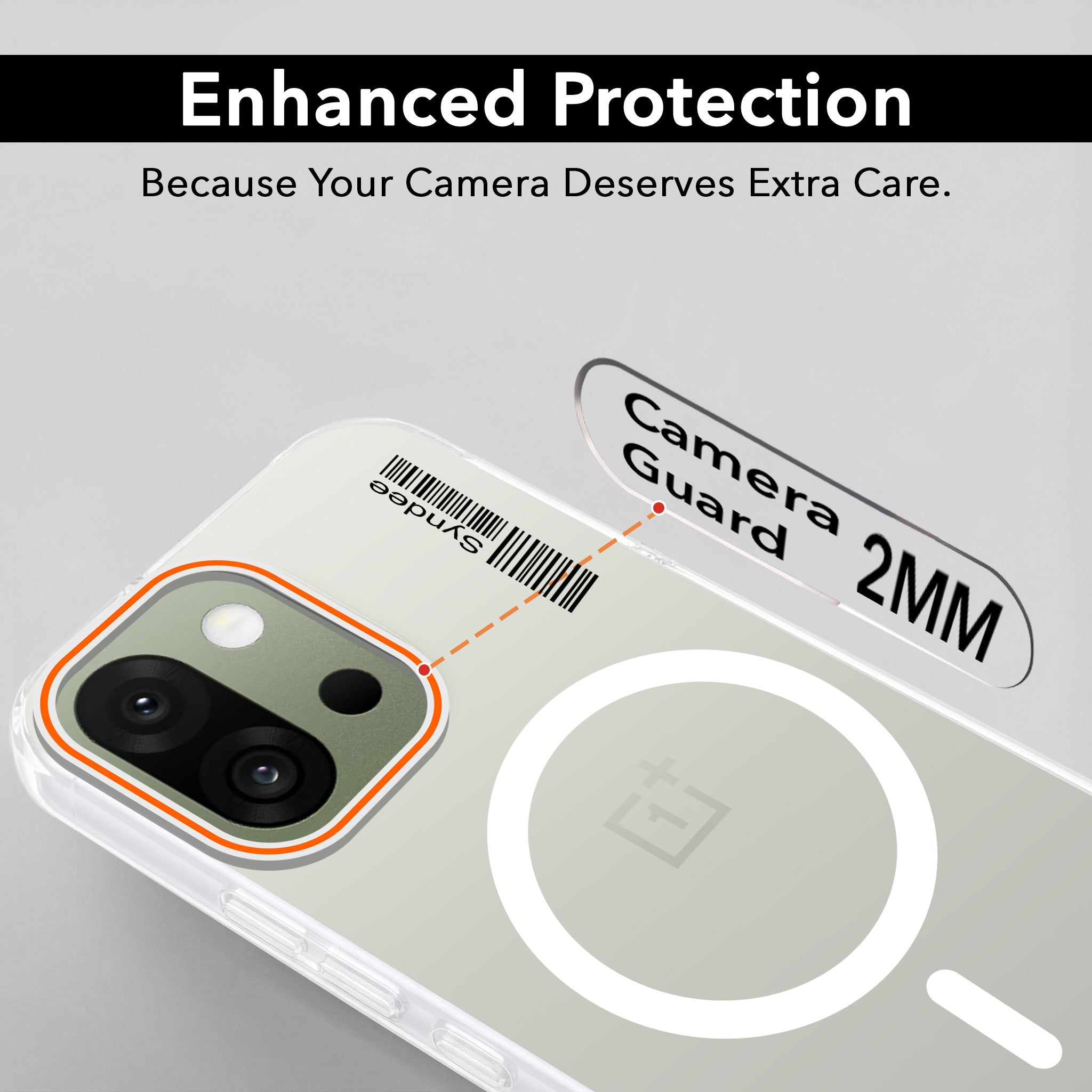 For OnePlus 13S Back Cover Case (Soft Touch | Camera Bump Protection | MagSafe Compatible | Matte Finish)