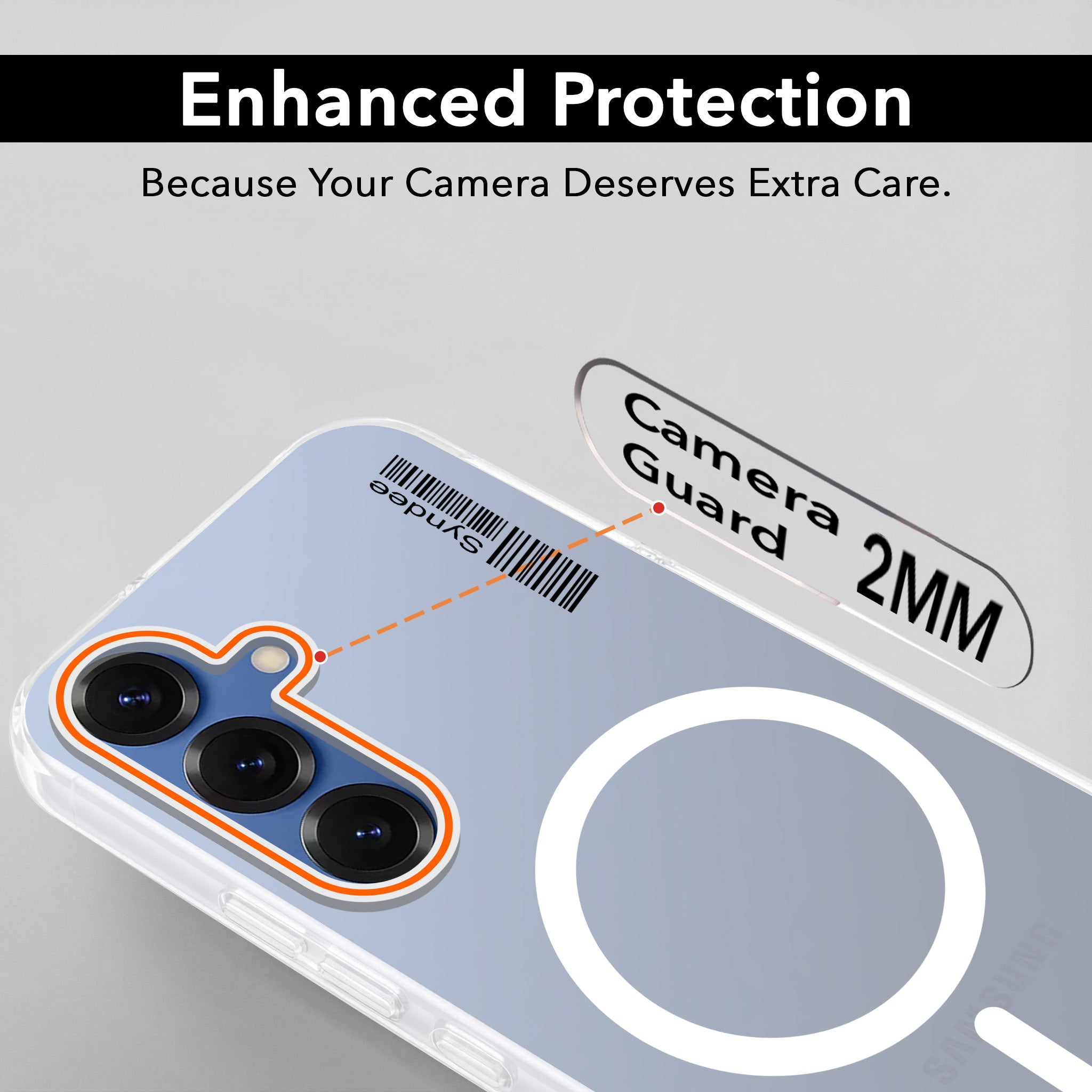 For Samsung Galaxy S25 Back Cover Case (Soft Touch | Camera Bump Protection | MagSafe Compatible | Matte Finish)