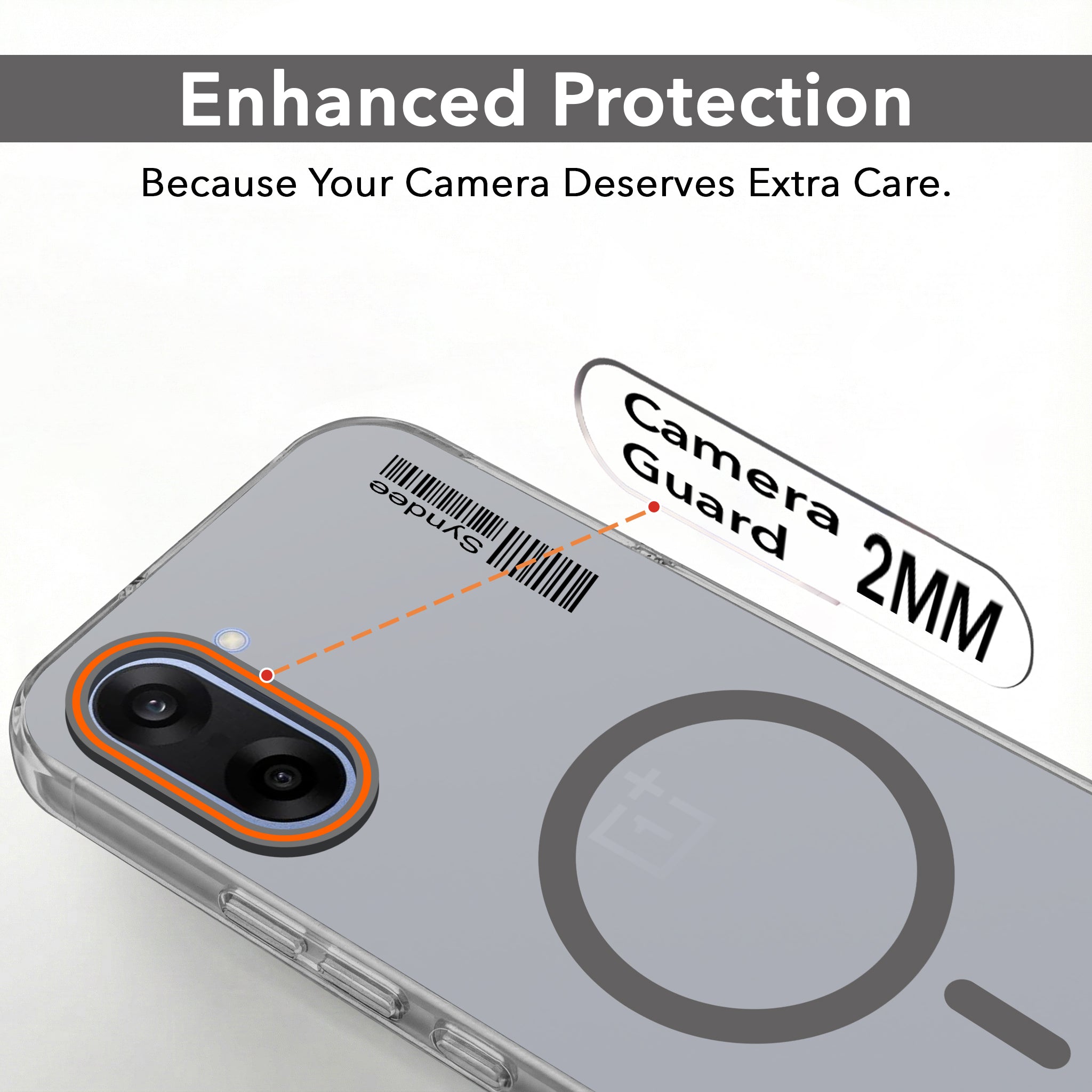 For Oneplus Nord CE 5 Back Cover Case (Soft Touch | Camera Bump Protection | MagSafe Compatible | Matte Finish)