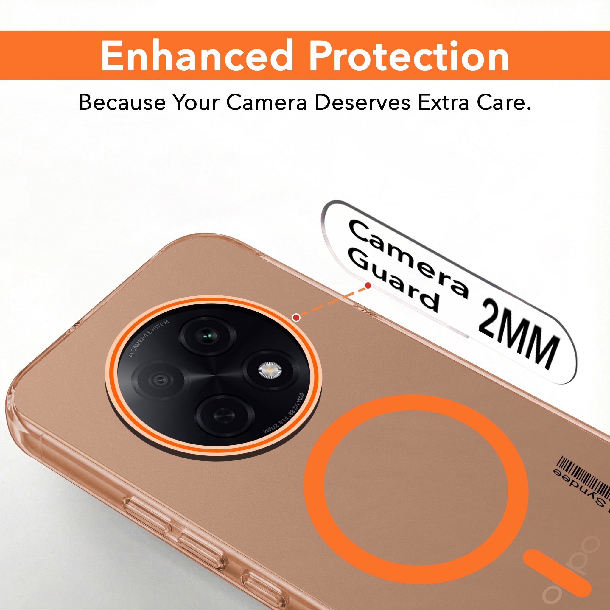 For Oppo F29 Pro Back Cover Case (Soft Touch | Camera Bump Protection | MagSafe Compatible | Matte Finish)