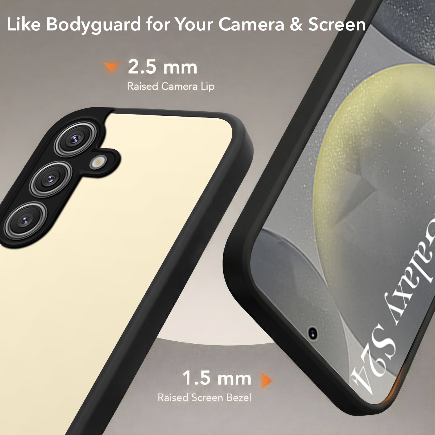 For Samsung Galaxy S24 Back Cover Case (Built-in Stand | Lifetime Anti Yellow | Kickstand Shockproof | Camera Protection | MagSafe Compatible)