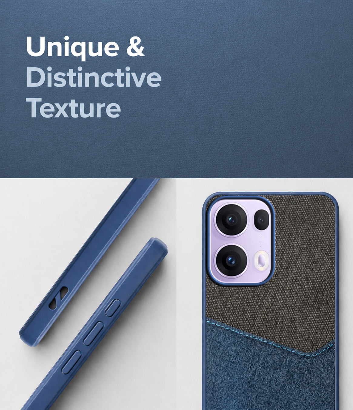 For Oppo Reno13 Pro 5G | Oppo Reno 13 Pro 5G Back Cover Case (Dual PU Leather Stitch | Professional Minimalist | Soft and Flexible)