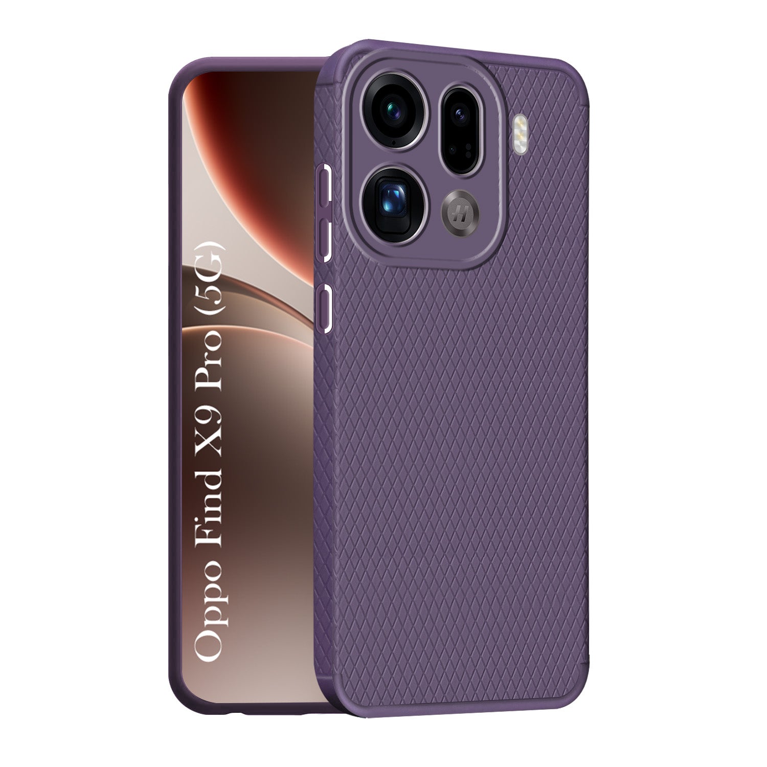 For Oppo Find X9 Pro Back Cover Case Liquid Silicone (Camera Protection | Side Grip Texture | Soft and Flexible)