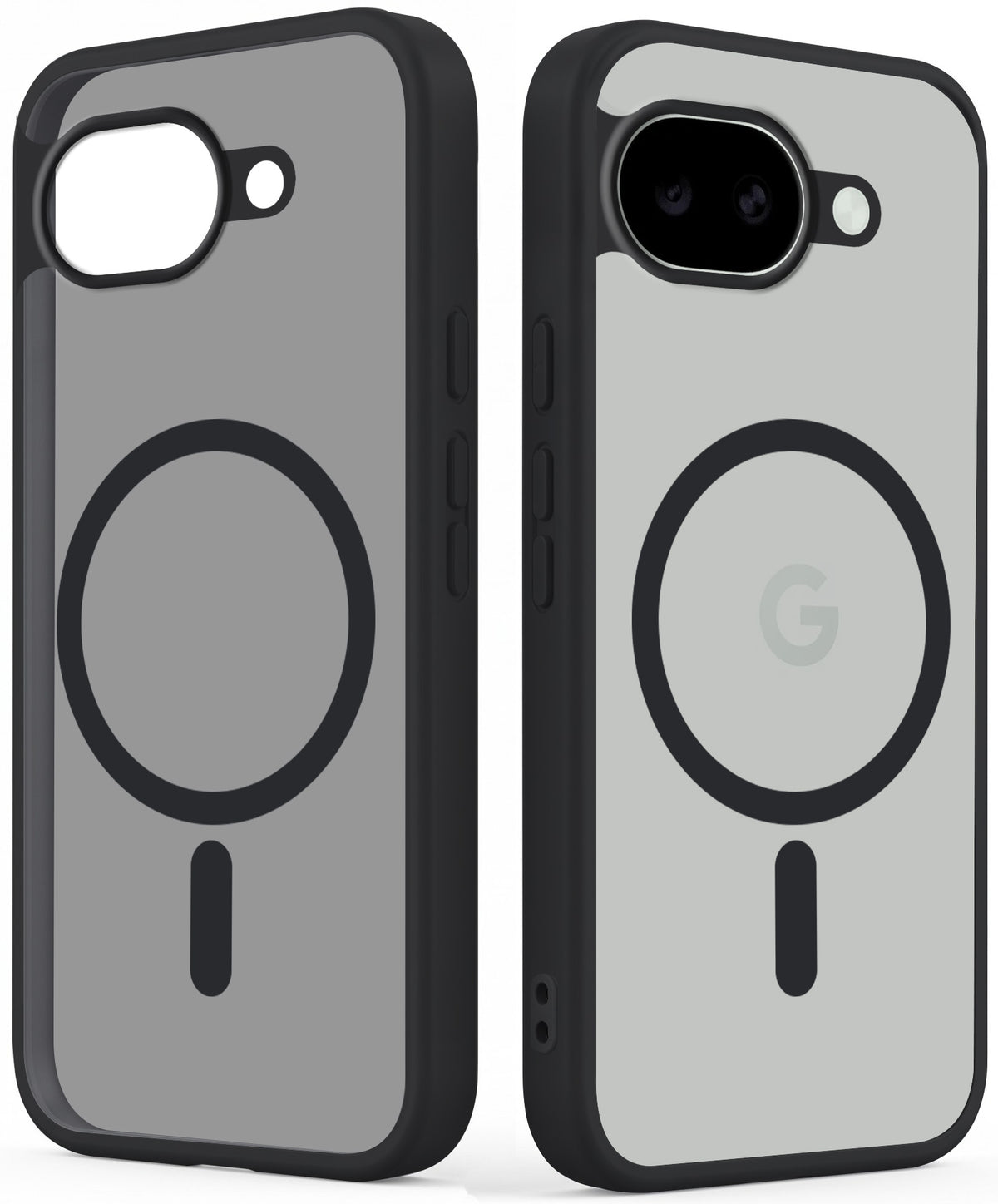 For Google Pixel 10a Matte Finish Back Case Cover (MagSafe Compatible | Translucent Soft Touch | Slim and Unbreakable)
