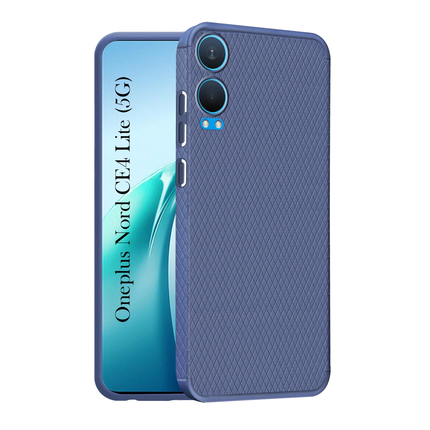 For OnePlus Nord CE 4 Lite Back Cover Case (Liquid Silicone | Side Grip | Camera Protection)