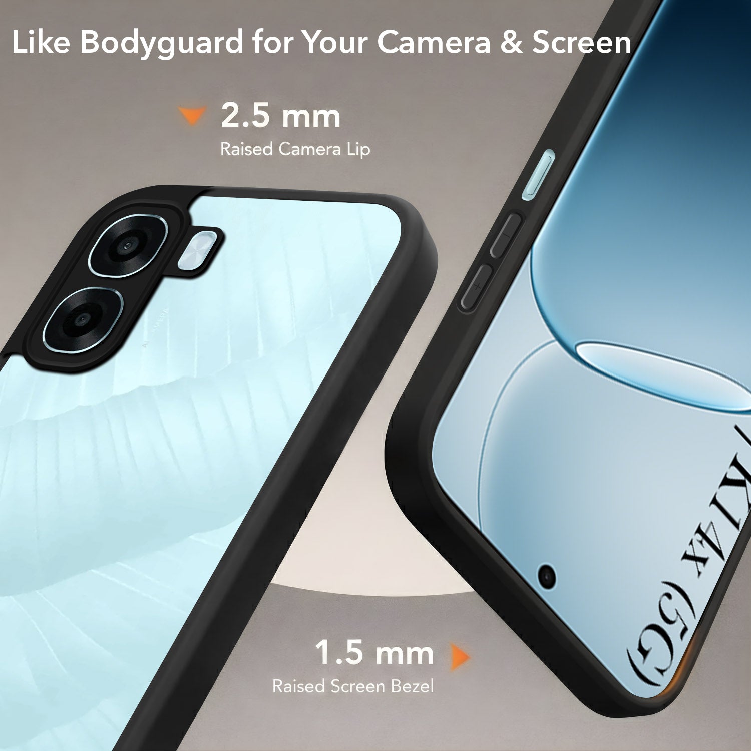 For Oppo Oppo A6X | Oppo A6S Back Cover Case (Built-in Stand | Lifetime Anti Yellow | Kickstand Shockproof | Camera Protection | MagSafe Compatible)