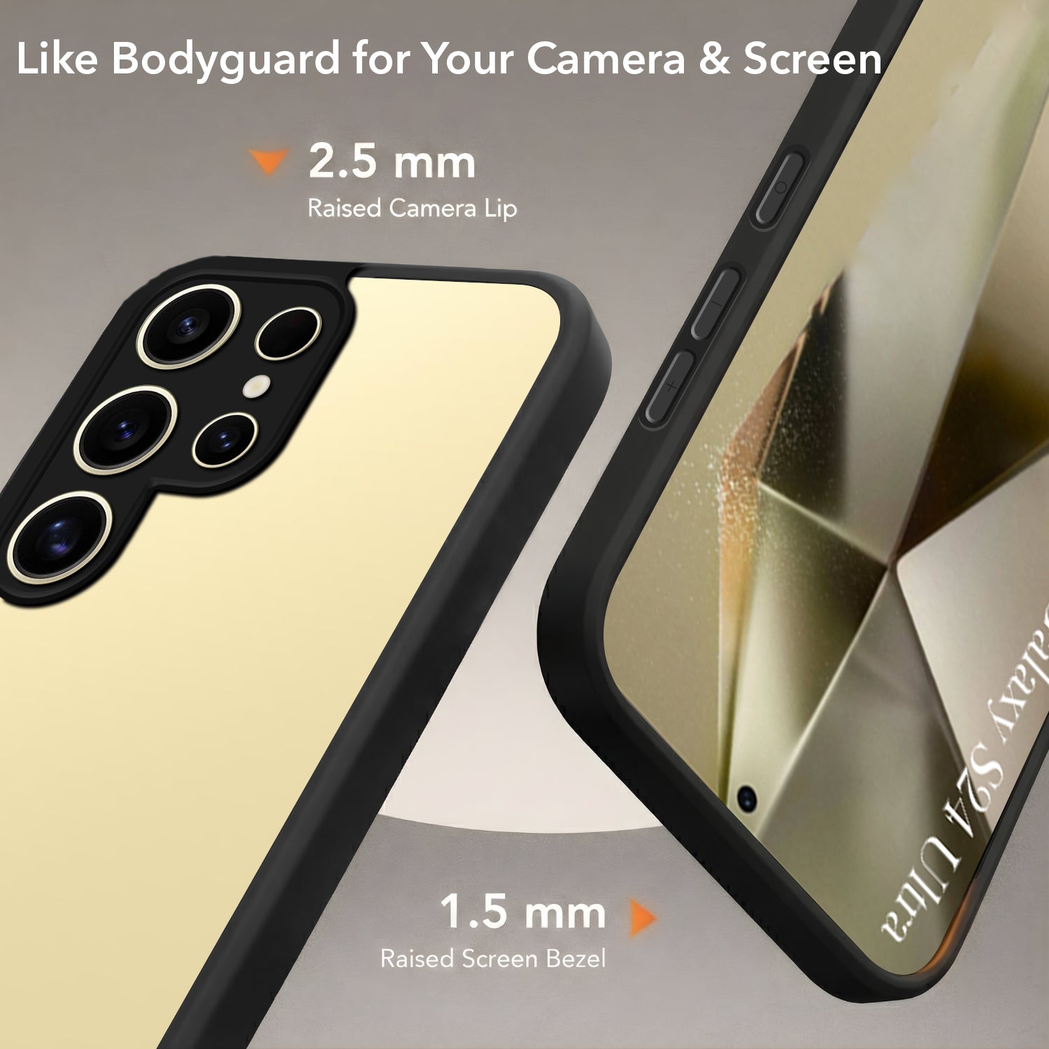 For Samsung Galaxy S24 Ultra Back Cover Case (Built-in Stand | Lifetime Anti Yellow | Kickstand Shockproof | Camera Protection | MagSafe Compatible)