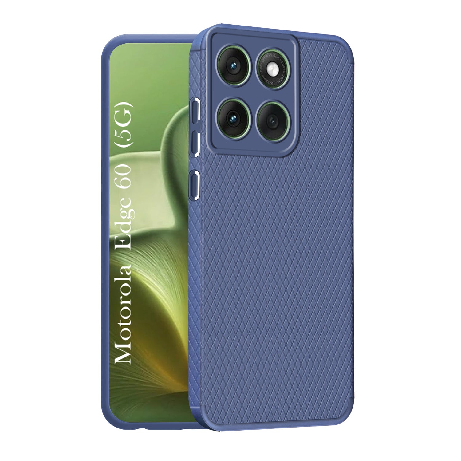 For Motorola Moto Edge 60 Back Cover Case (Liquid Silicone | Side Grip | Camera Protection)