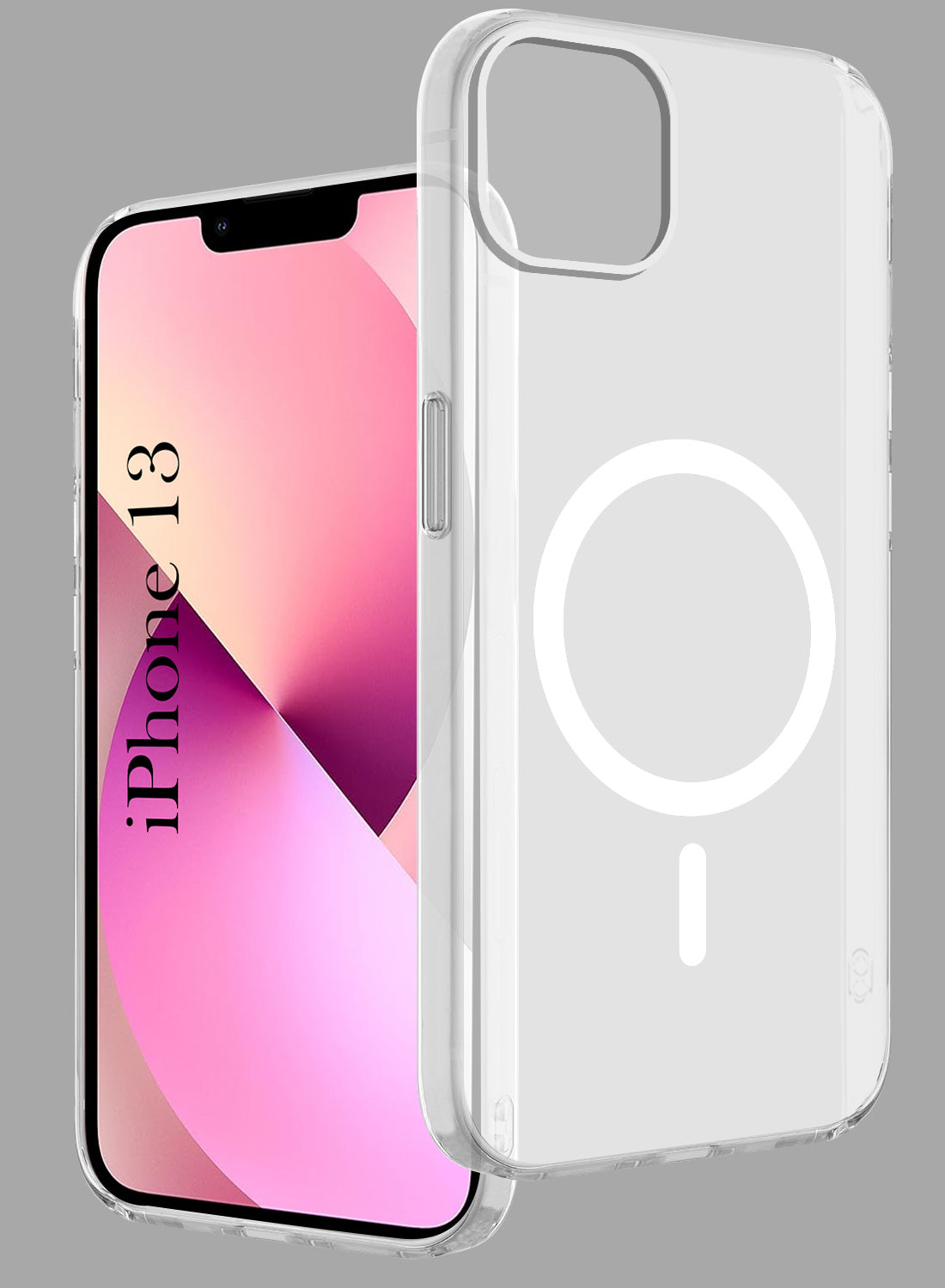 For Apple iPhone 13 Back Cover Case (Frosted Matte Feel | MagSafe Compatible Wireless Charging | Polycarbonate Material)
