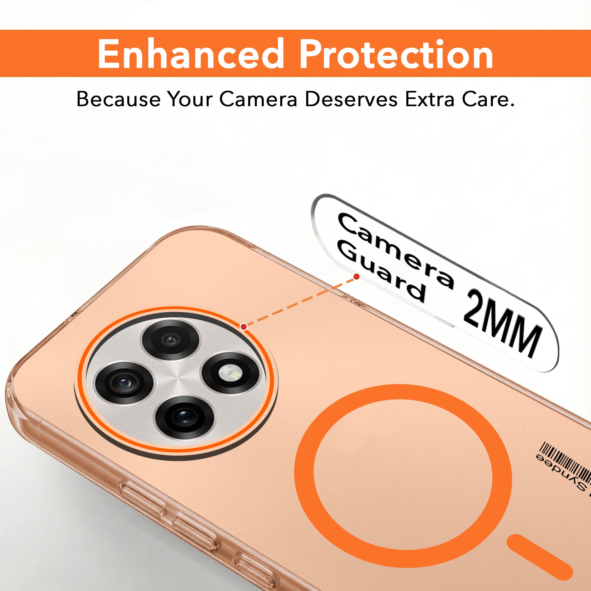 For OnePlus 13R Back Cover Case (Soft Touch | Camera Bump Protection | MagSafe Compatible | Matte Finish)
