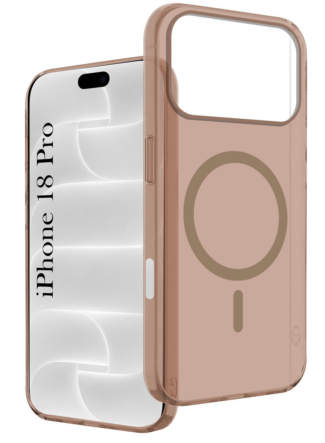 For Apple iPhone 18 Pro Back Cover Case (Frosted Matte Feel | MagSafe Compatible Wireless Charging)