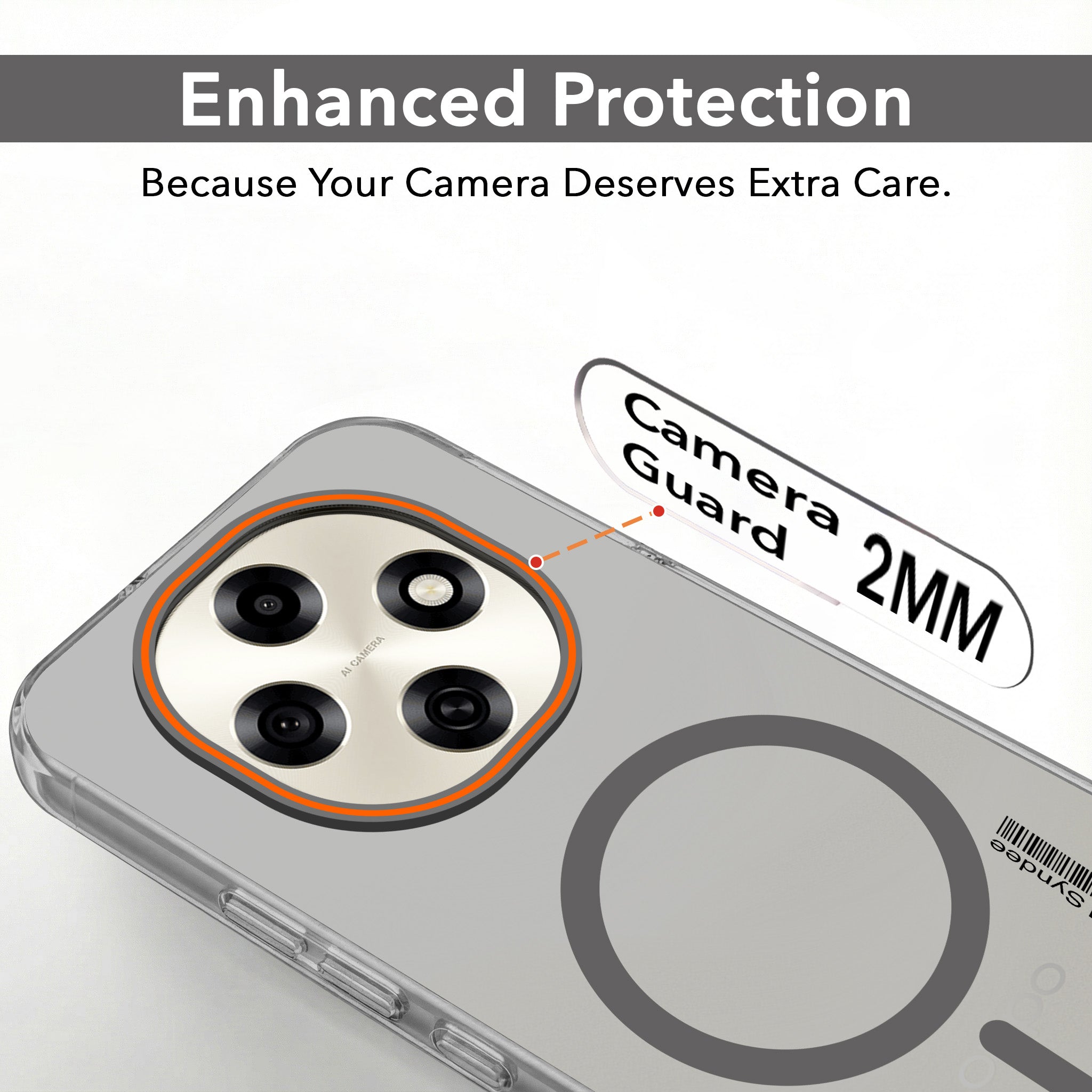 For Oppo F31 Pro Back Cover Case (Soft Touch | Camera Bump Protection | MagSafe Compatible | Matte Finish)