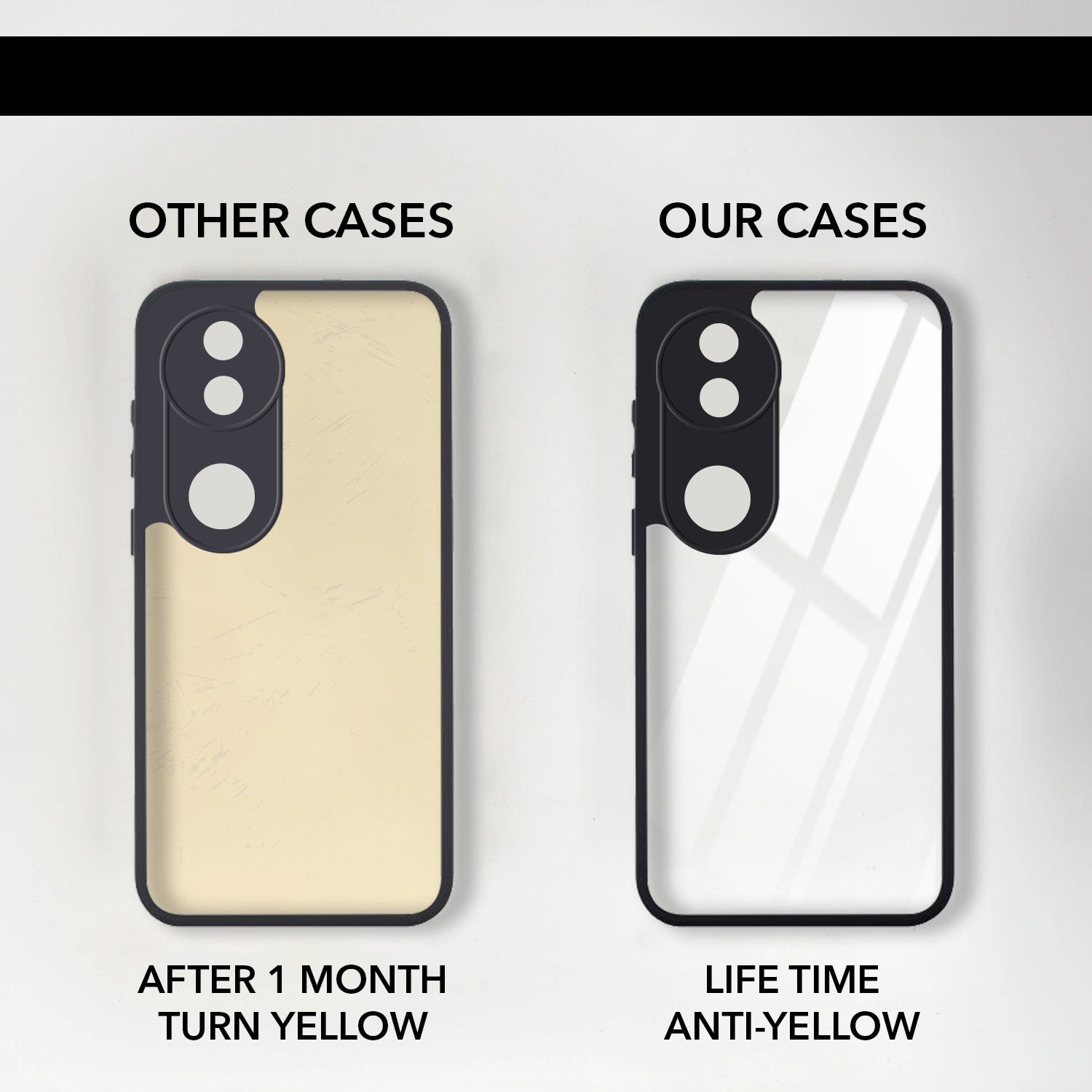 For Vivo T4R Combo with Back Cover and 9H Tempered Glass (Lifetime Anti-Yellow | Crystal Clear Shockproof | Oleophobic Coating Screen Glass)