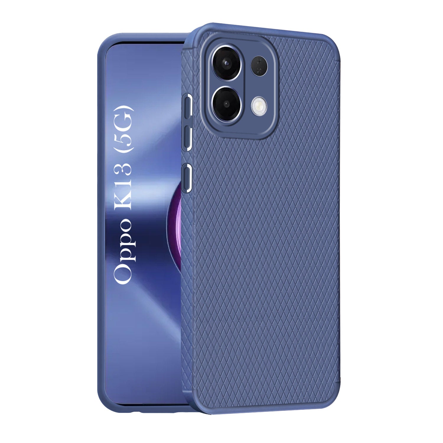 For Oppo K13 Back Cover Case (Liquid Silicone | Side Grip | Camera Protection)