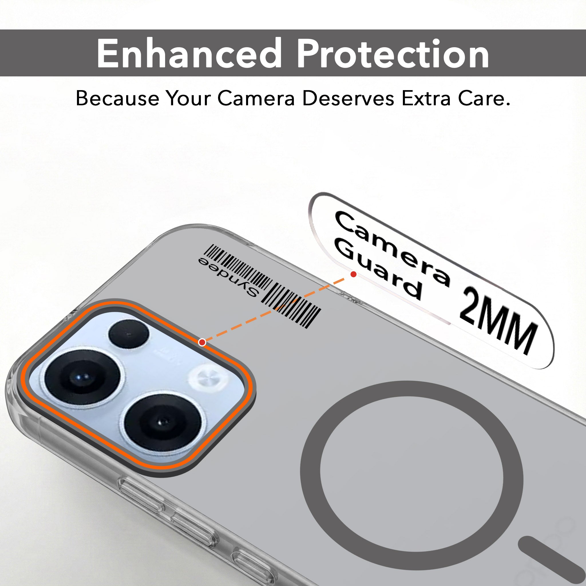 For Oppo Reno13 5G | Oppo Reno 13 5G Back Cover Case (Soft Touch | Camera Bump Protection | MagSafe Compatible | Matte Finish)
