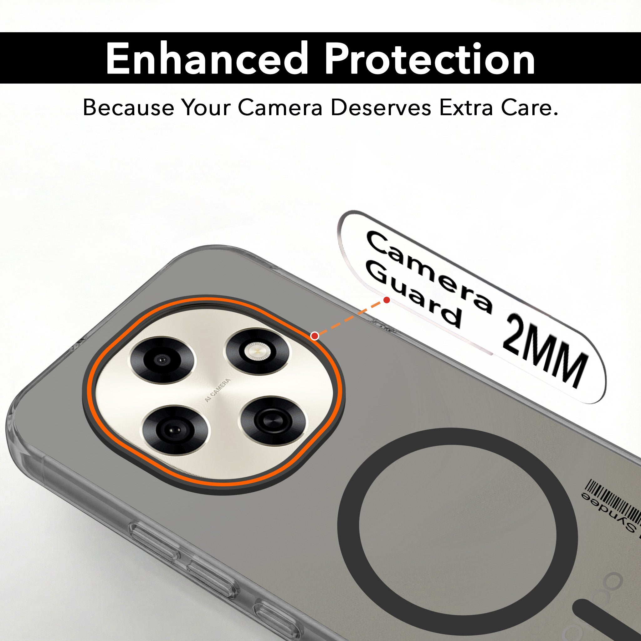 For Oppo F31 Pro Back Cover Case (Soft Touch | Camera Bump Protection | MagSafe Compatible | Matte Finish)