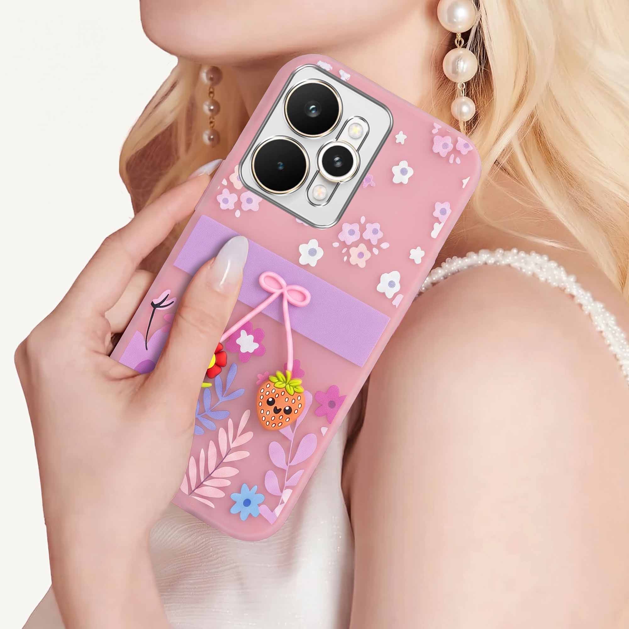 For Realme 15 Back Cover Case (3D Cute Cartoons | Hard Back Side Soft | Matte Premium Finish | HD Printing)