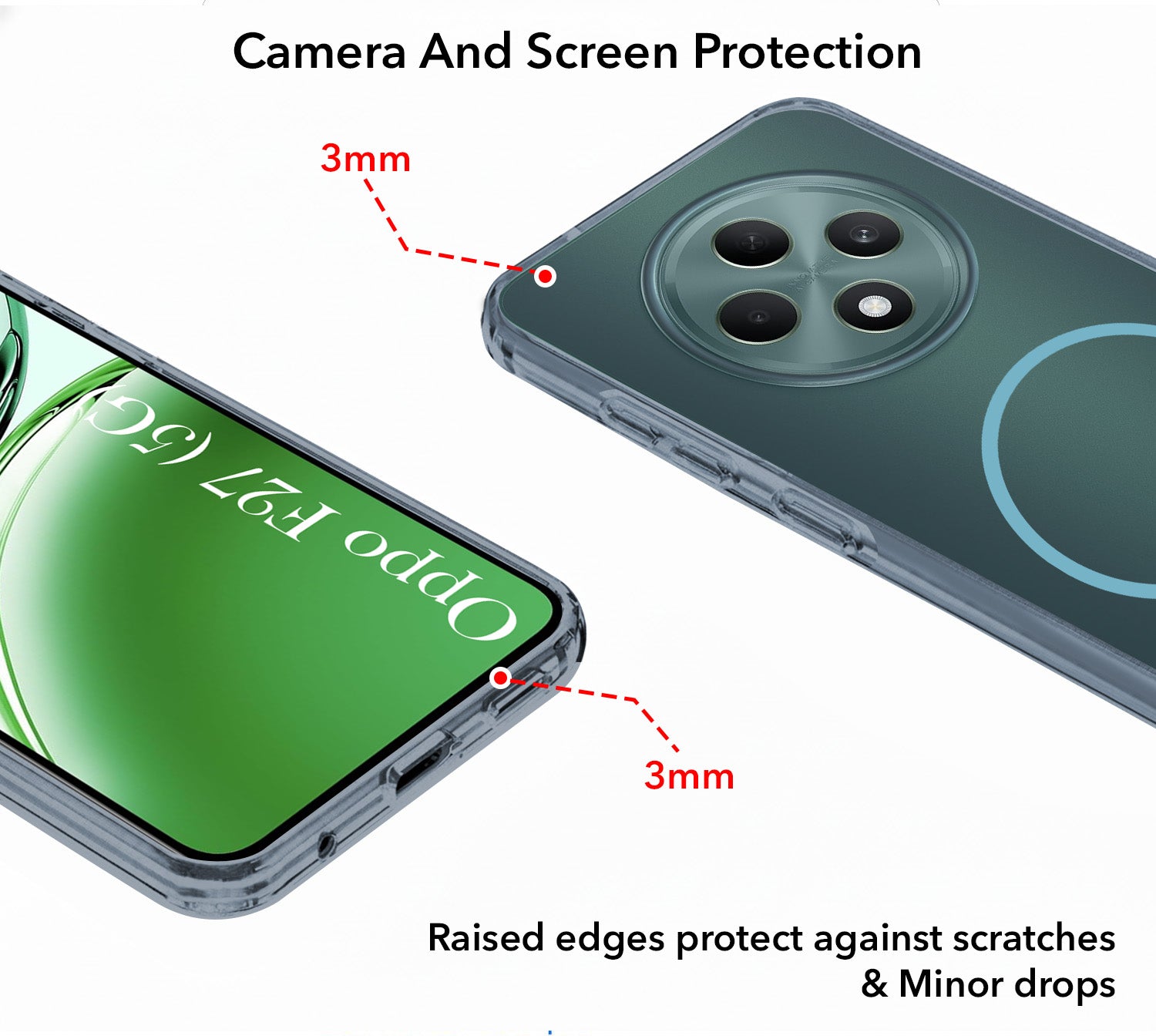 For Oppo F27 5G Back Cover Case Silicone (Slim Paper Thin | Camera Protection Bump | Minimalist Professional | Soft Flexible)