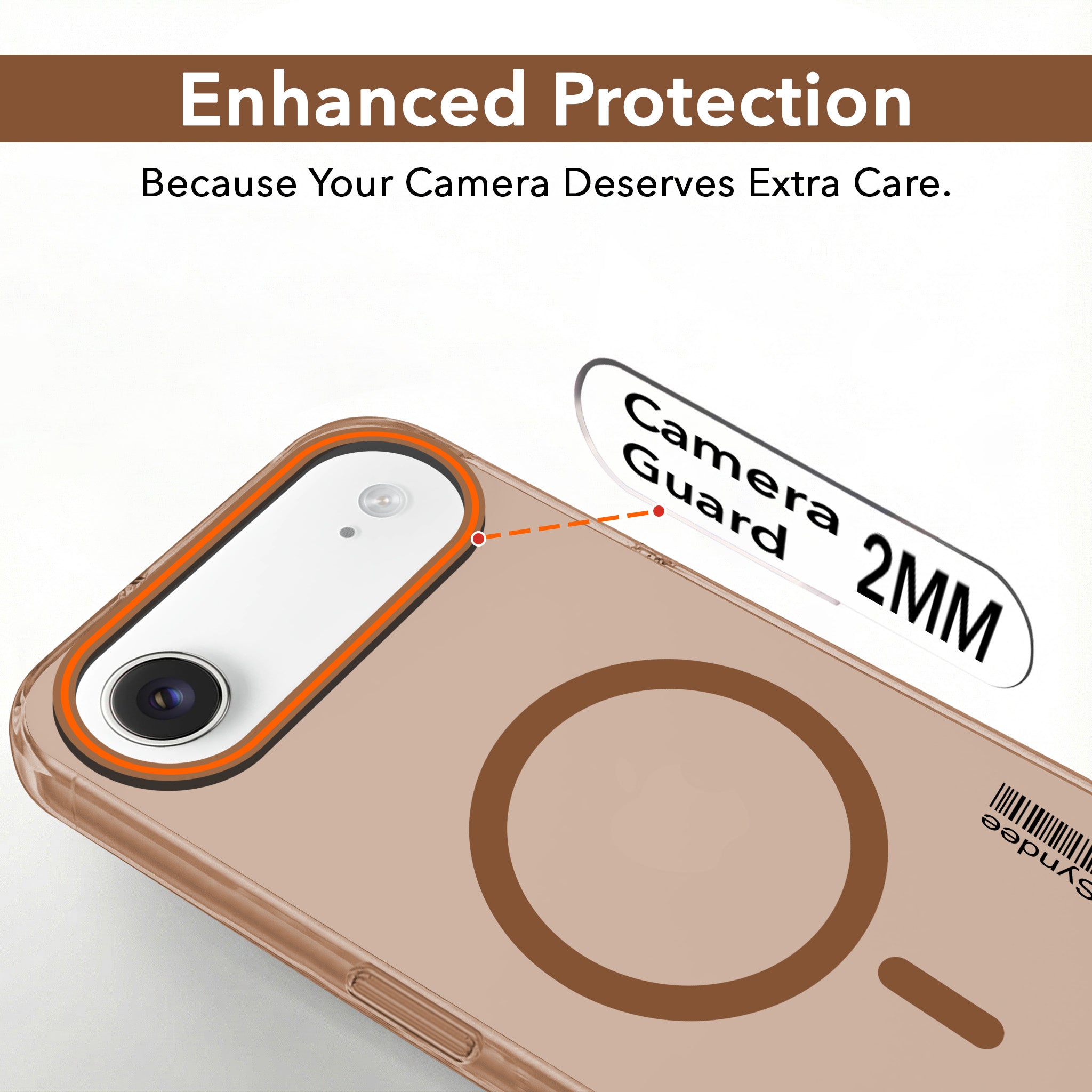 For Apple iPhone 17 Air Back Cover Case (Soft Touch | Camera Bump Protection | MagSafe Compatible | Matte Finish)