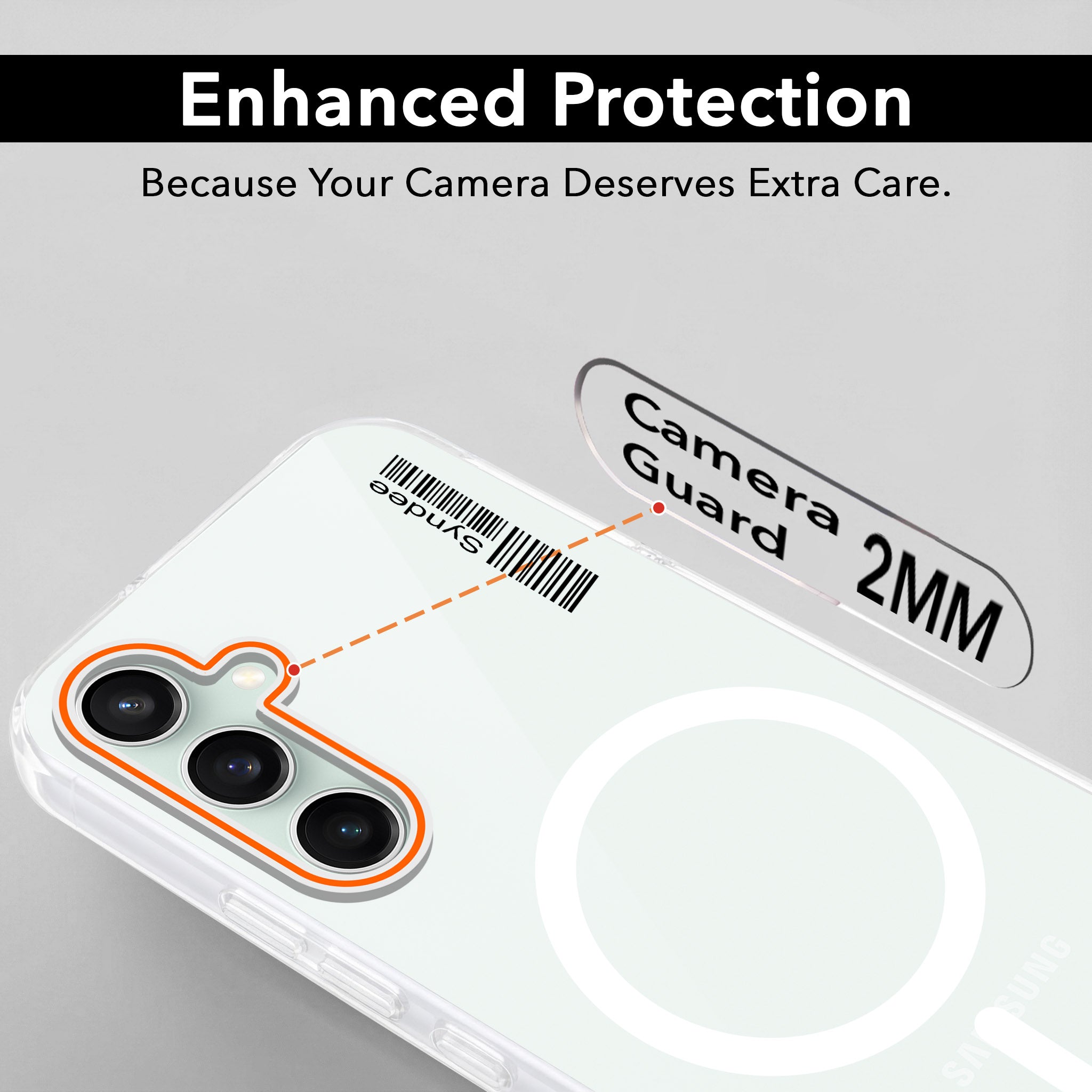 For Samsung Galaxy S23 FE 5G Back Cover Case (Soft Touch | Camera Bump Protection | MagSafe Compatible | Matte Finish)