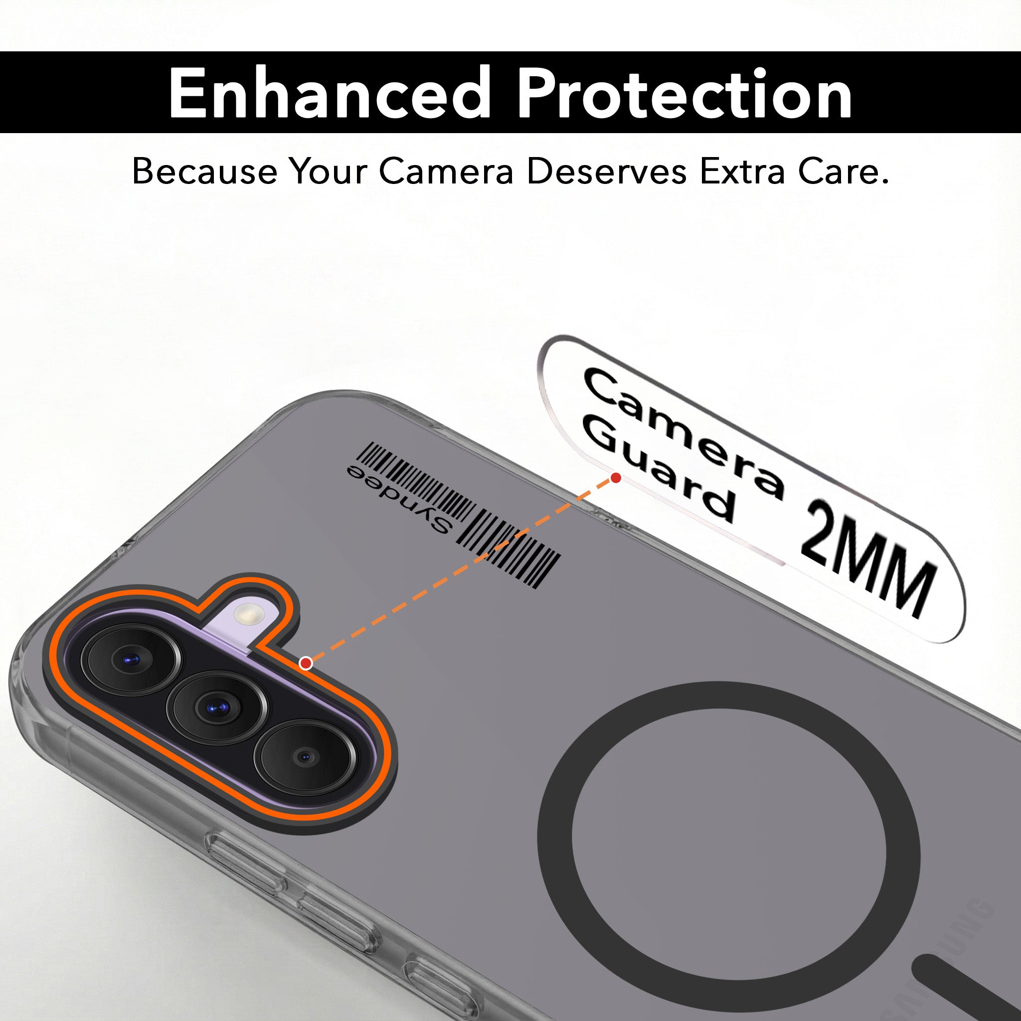 For Samsung Galaxy A37 5G Back Cover Case (Soft Touch | Camera Bump Protection | MagSafe Compatible | Matte Finish)