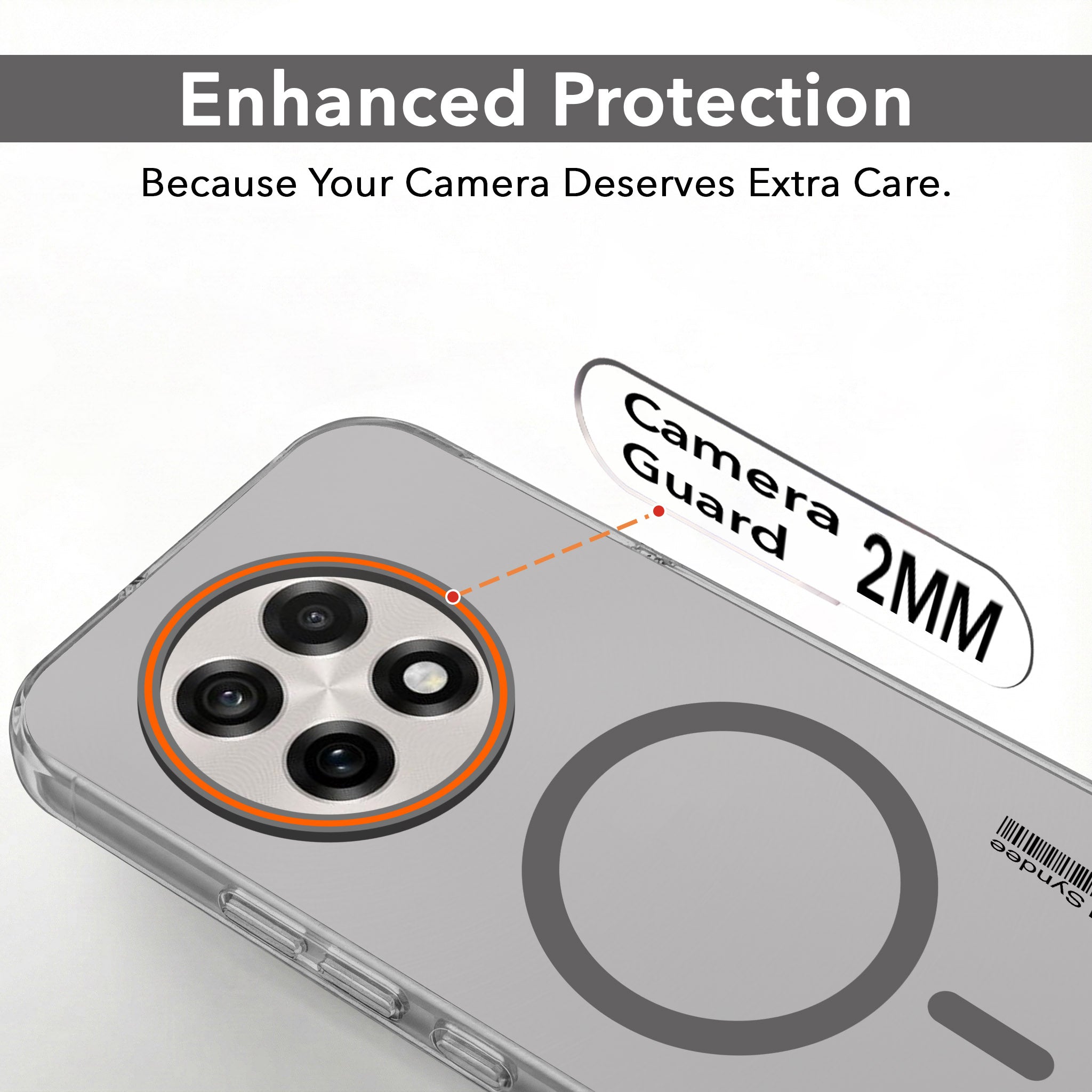 For OnePlus 13R Back Cover Case (Soft Touch | Camera Bump Protection | MagSafe Compatible | Matte Finish)
