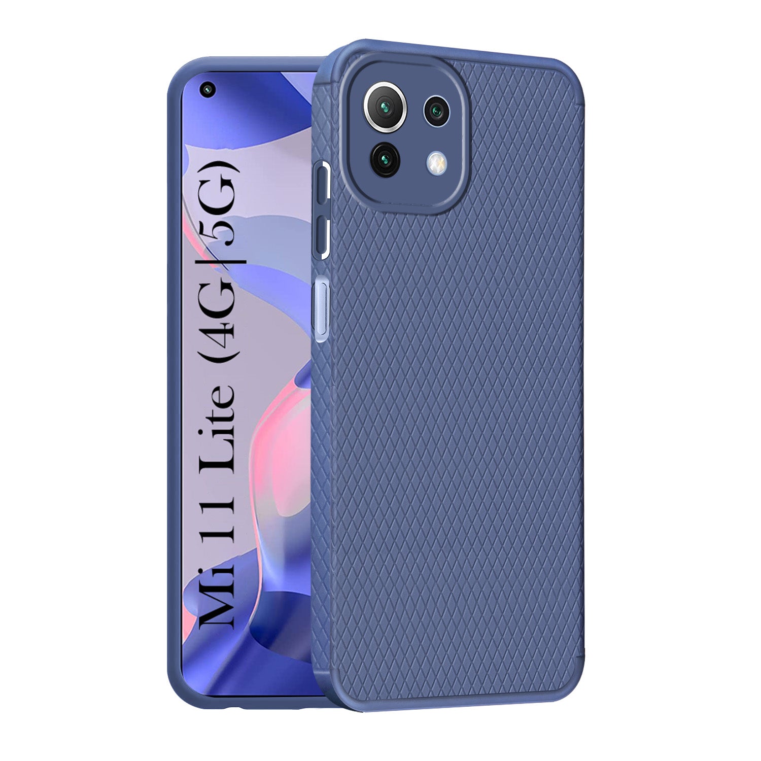 For Xiaomi Mi 11 Lite 4G | 11 Lite 5G Back Cover ( Silicone Clear Shockproof Case with Camera Protection | Soft and Flexible | Transparent)