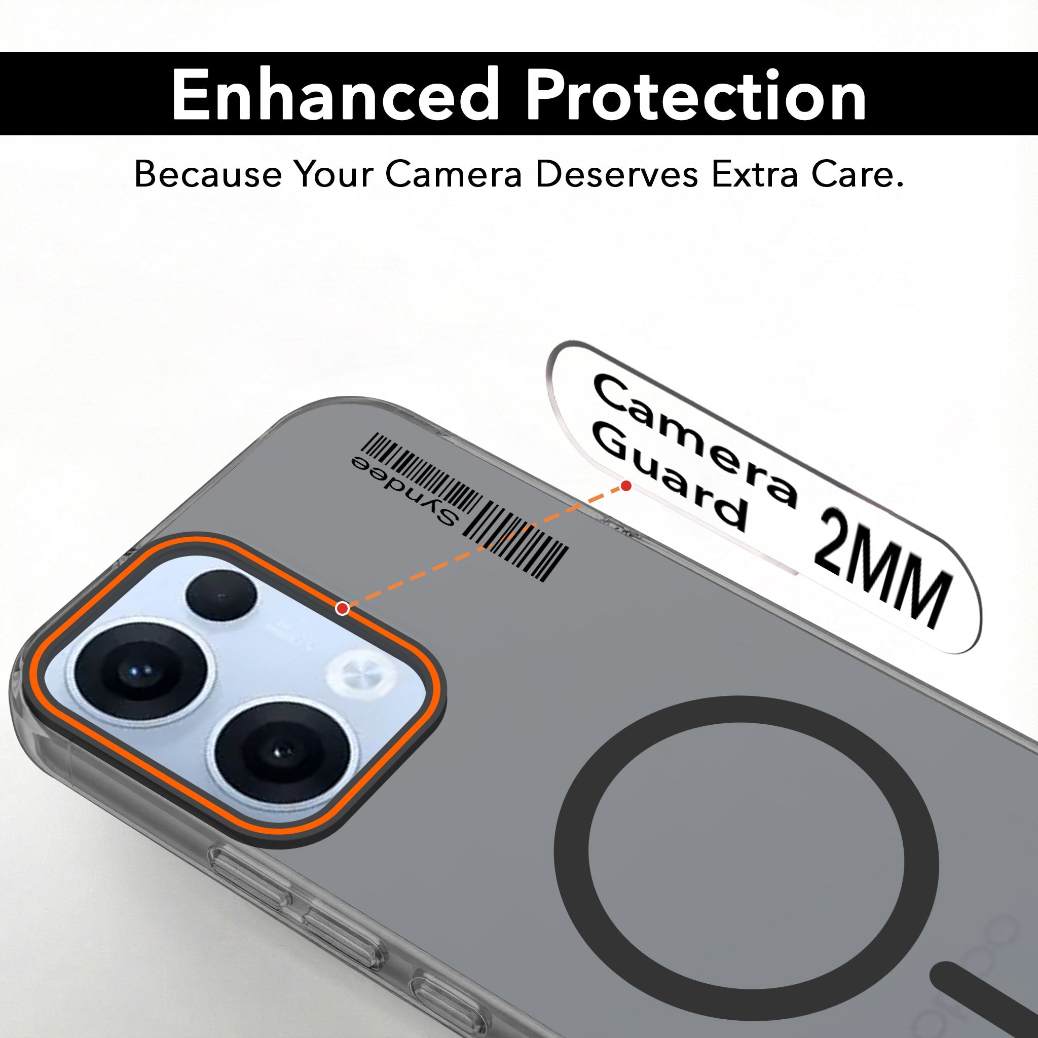 For Oppo Reno13 5G | Oppo Reno 13 5G Back Cover Case (Soft Touch | Camera Bump Protection | MagSafe Compatible | Matte Finish)