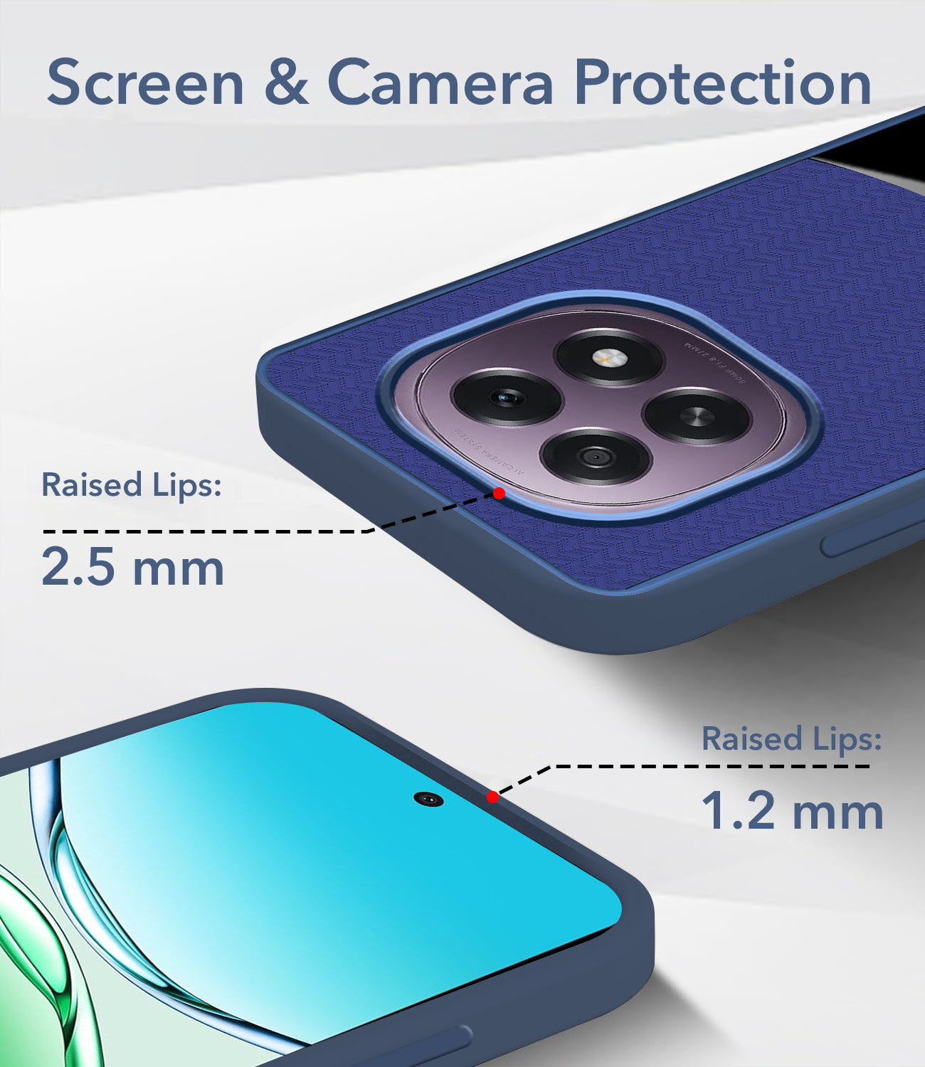 For Oppo F29 Silicone Finish Back Cover Case (Premium Minimalist Professional Feel | Camera Protection Bump)
