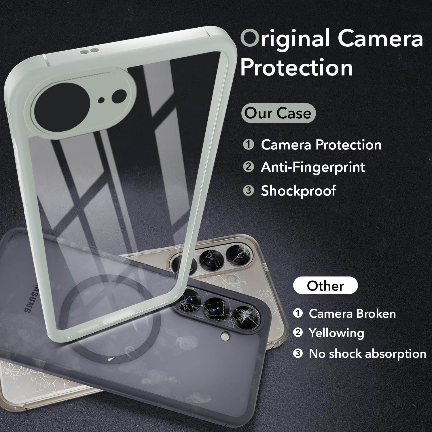 For Apple iPhone 16e | Apple iPhone 17e Back Cover Case (Lifetime Anti Yellow | Anti Scratch | Crystal Clear Shockproof) (Lifetime Anti Yellow | Anti Scratch | Crystal Clear Shockproof)