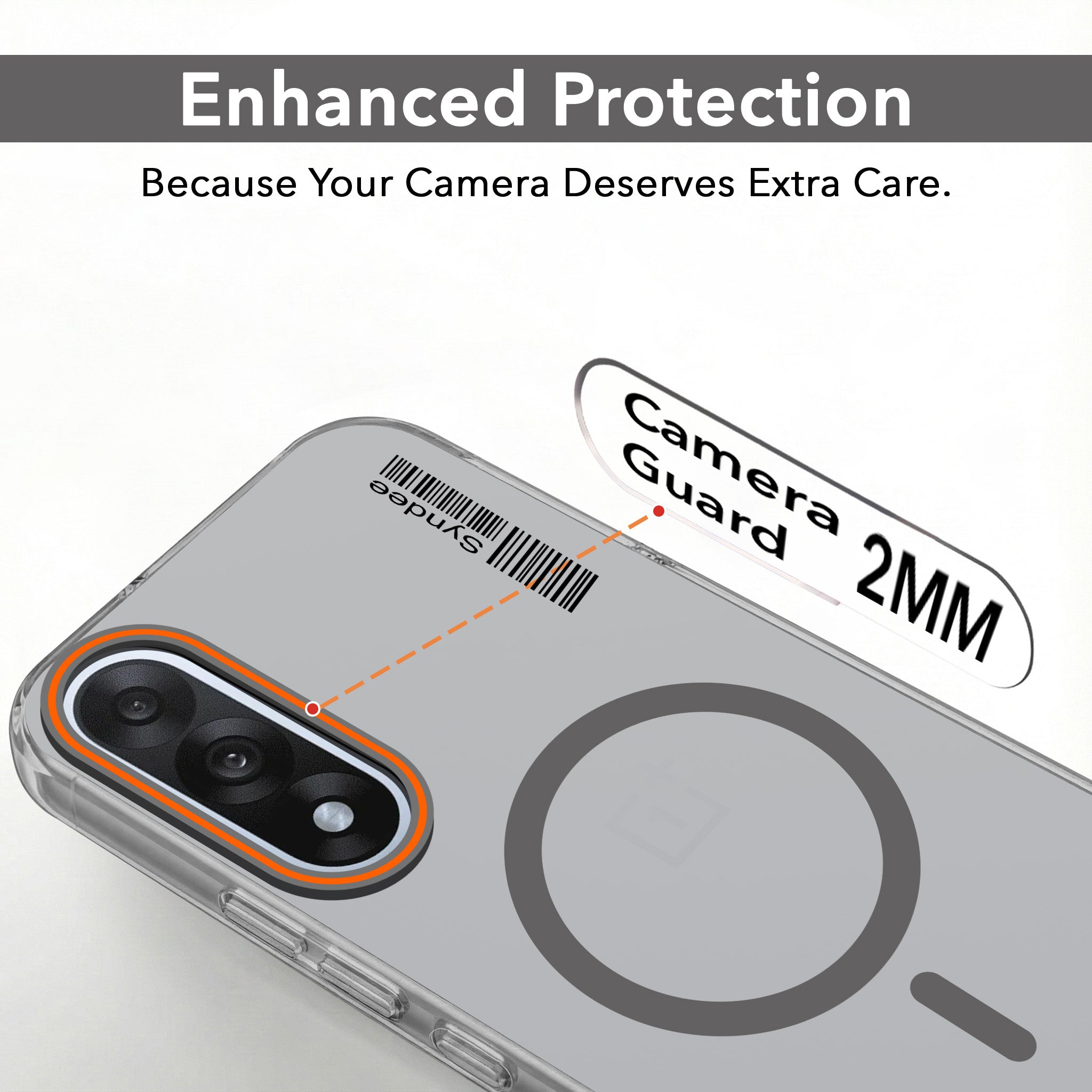 For Oneplus Nord 5 Back Cover Case (Soft Touch | Camera Bump Protection | MagSafe Compatible | Matte Finish)