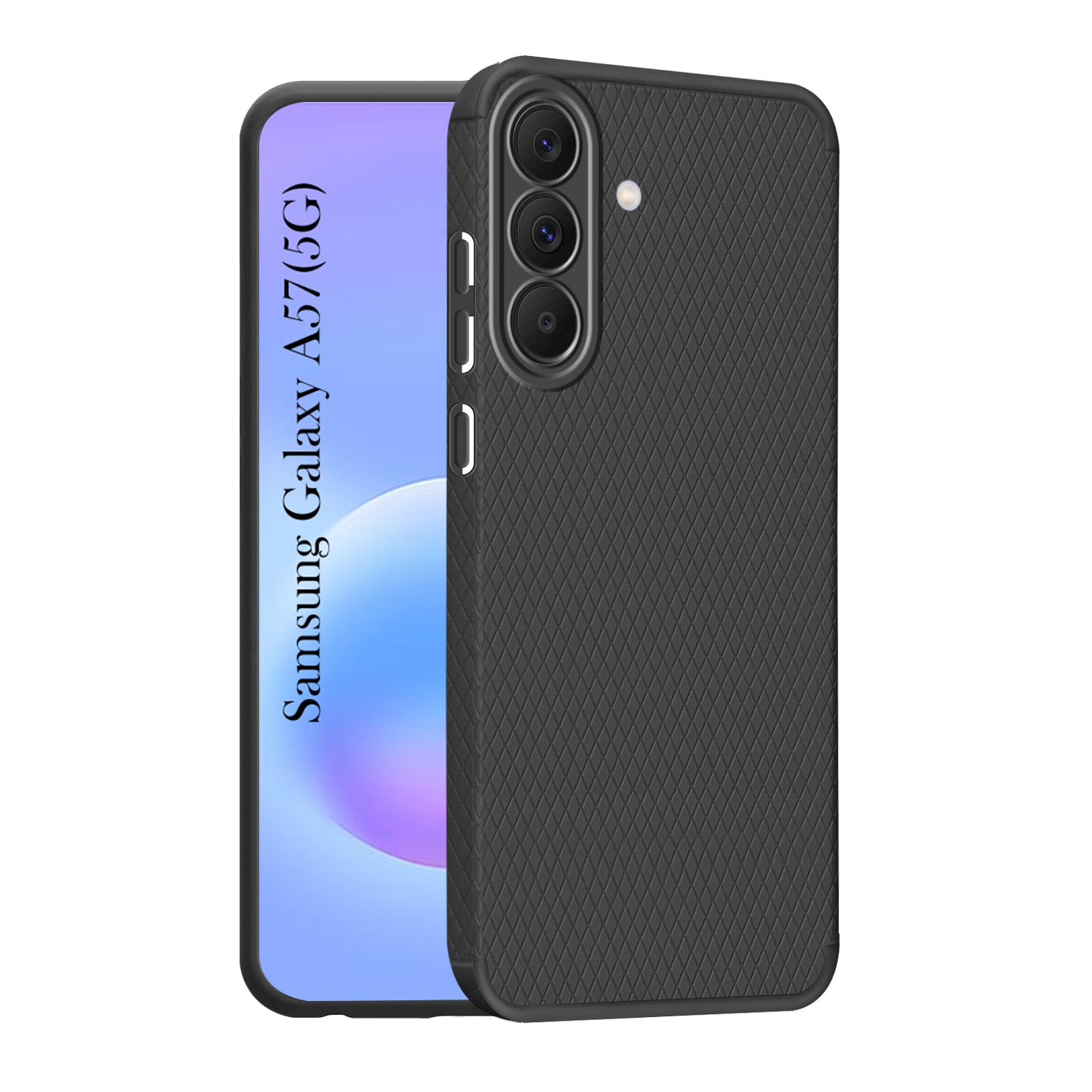 For Samsung Galaxy A57 5G Back Cover Case Liquid Silicone (Camera Protection | Side Grip Texture | Soft and Flexible)