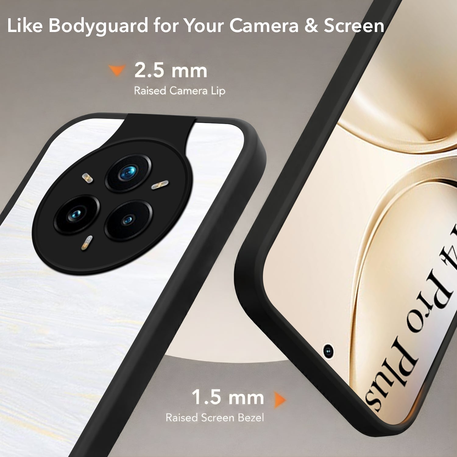 For Realme 14 Pro Plus 5G Back Cover Case (Built-in Stand | Lifetime Anti Yellow | Kickstand Shockproof | Camera Protection | MagSafe Compatible)
