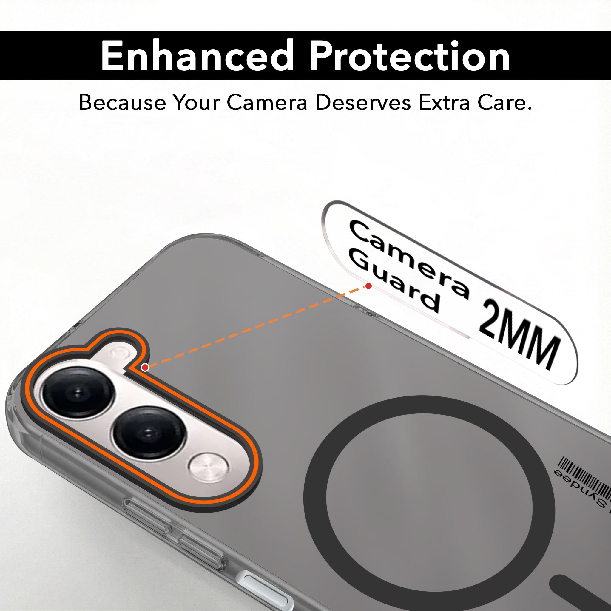 For Vivo Y19 | Vivo Y19e | Vivo T4 Lite Back Cover Case (Soft Touch | Camera Bump Protection | MagSafe Compatible | Matte Finish)