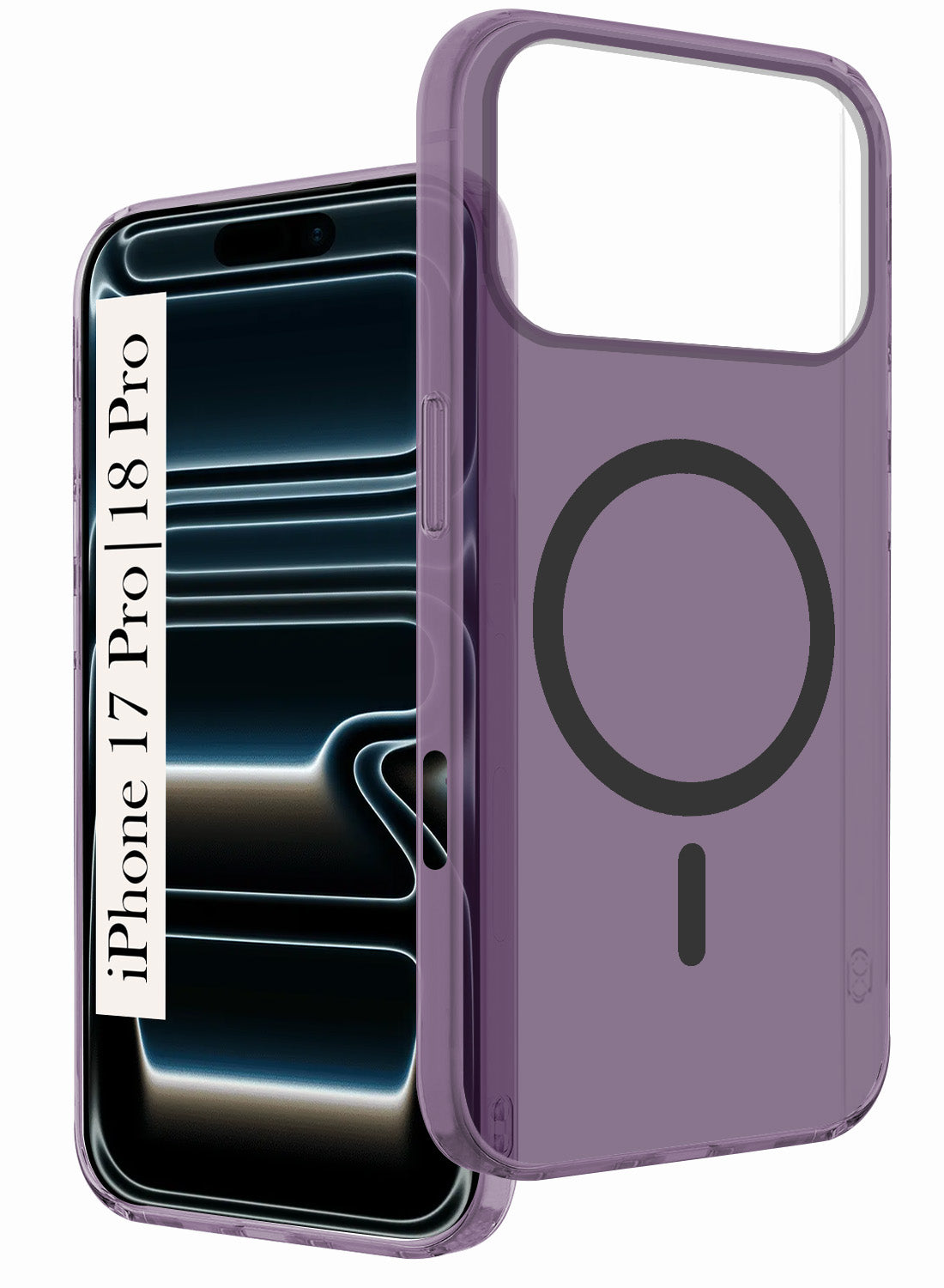 For iPhone 17 Pro | iPhone 18 Pro Back Cover Case (Frosted Matte Feel | MagSafe Compatible Wireless Charging)