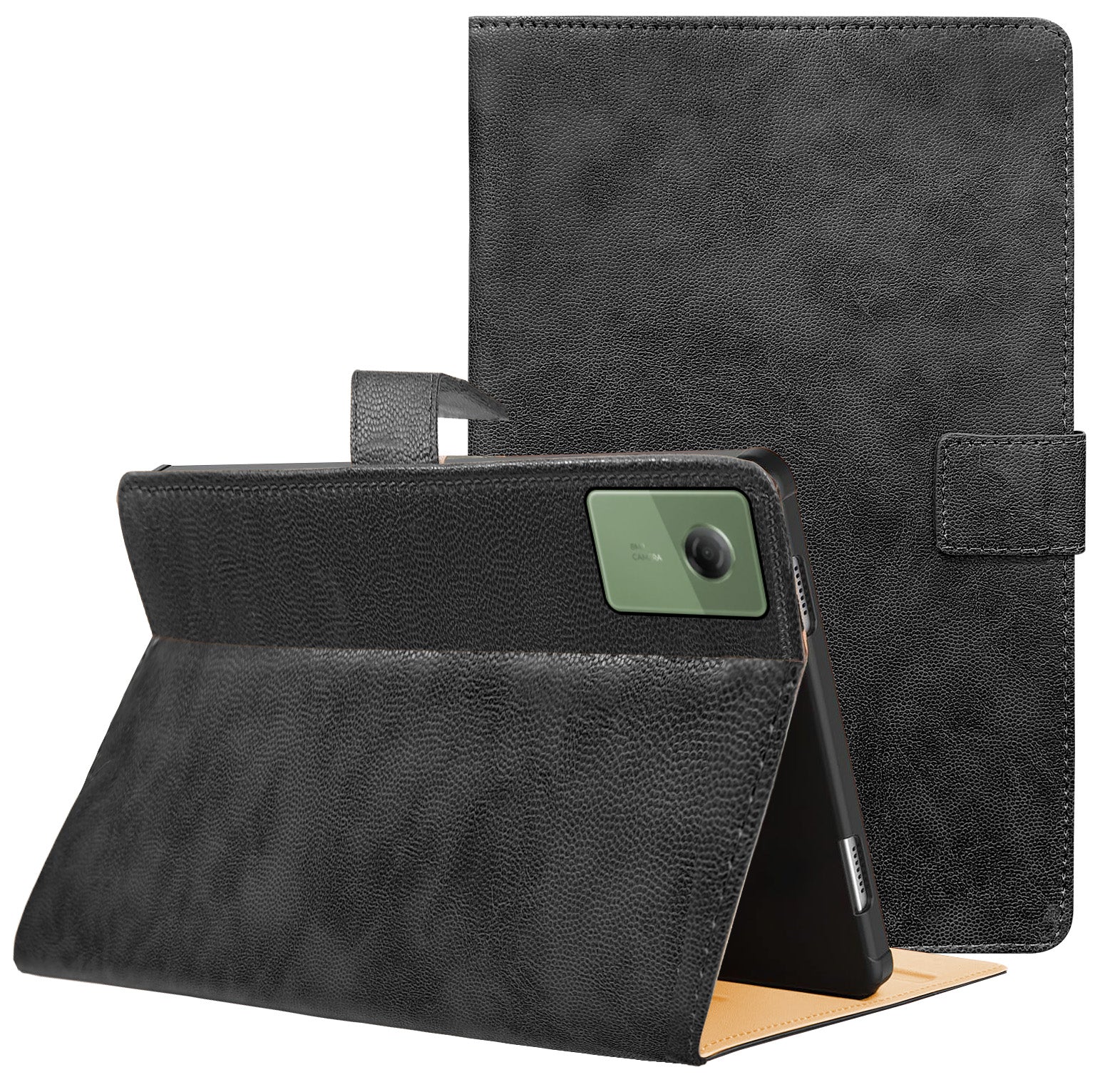 For Motorola Moto Pad 60 Neo 11 Inch Flip Cover Folio Cover (PU Leather | Multi-Angle Smart Stand | Card Storage Slots | Silicone Back Pouch)