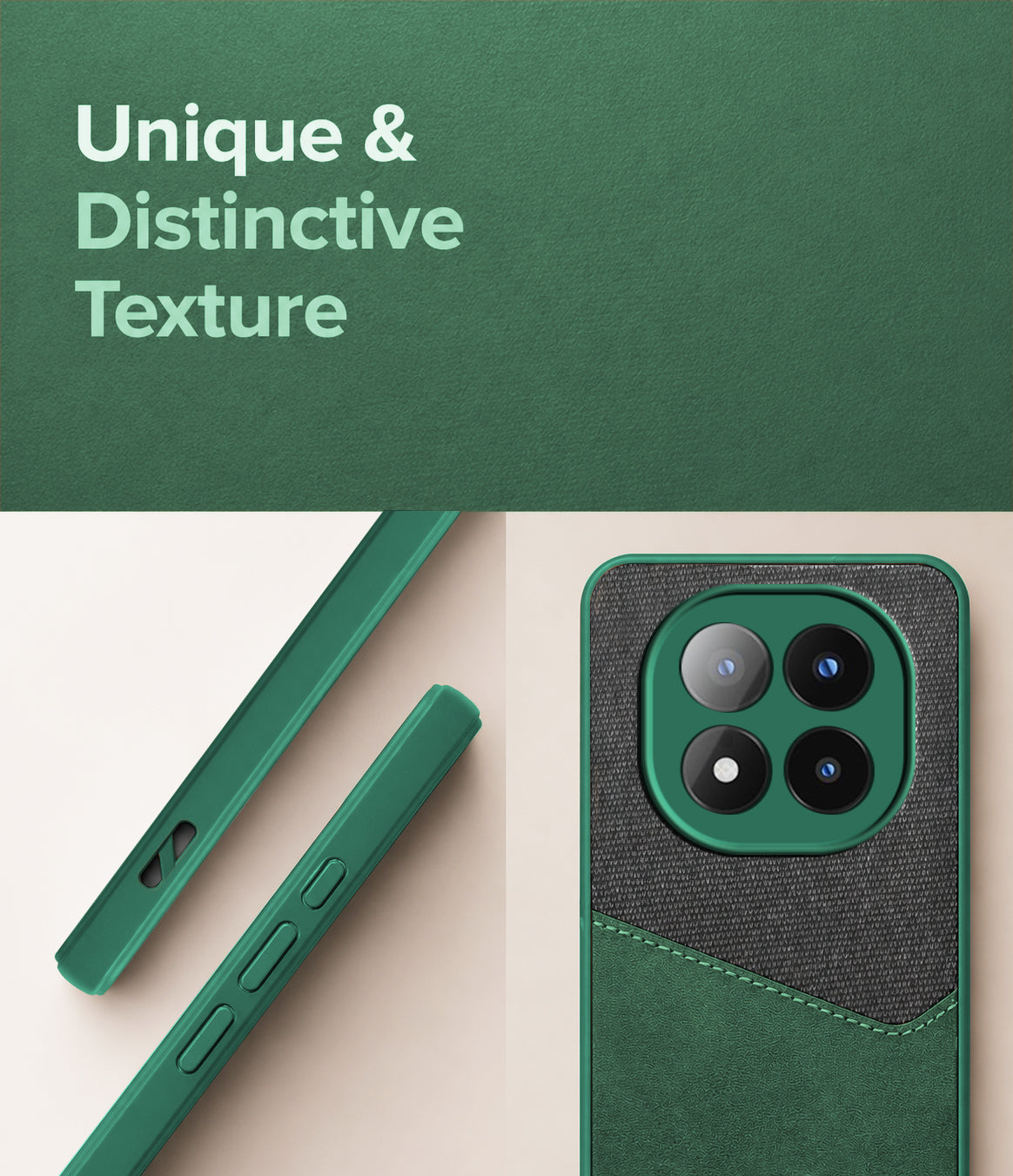 For Redmi Note 14 Pro Plus Back Cover Case (Dual PU Leather Stitch | Professional Minimalist | Soft and Flexible)