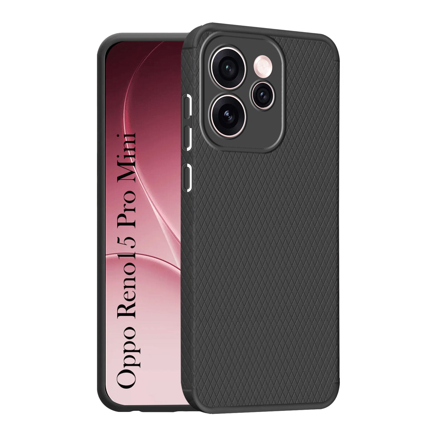 For Oppo Reno15 Pro Mini 5G | Oppo Reno 15 Pro Mini 5G Back Cover Case  Jkobi Liquid Silicone (Camera Protection | Side Grip Texture | Soft and Flexible)