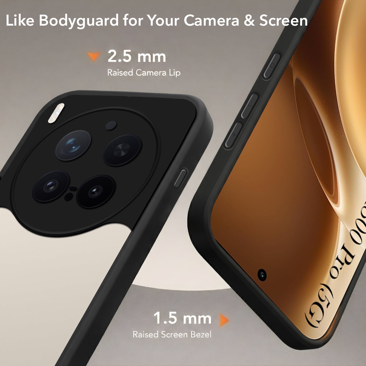 For Vivo X300 Pro Back Cover Case (Built-in Stand | Lifetime Anti Yellow | Kickstand Shockproof | Camera Protection | MagSafe Compatible)