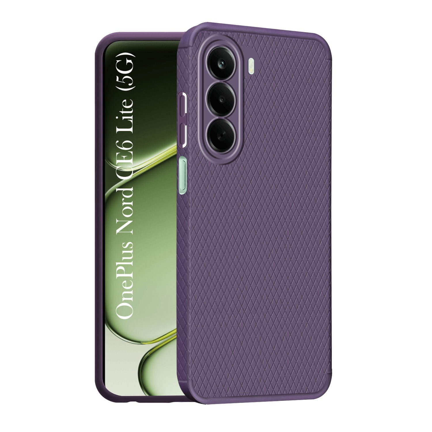 For OnePlus Nord CE 6 Lite Back Cover Case Liquid Silicone (Camera Protection | Side Grip Texture | Soft and Flexible)