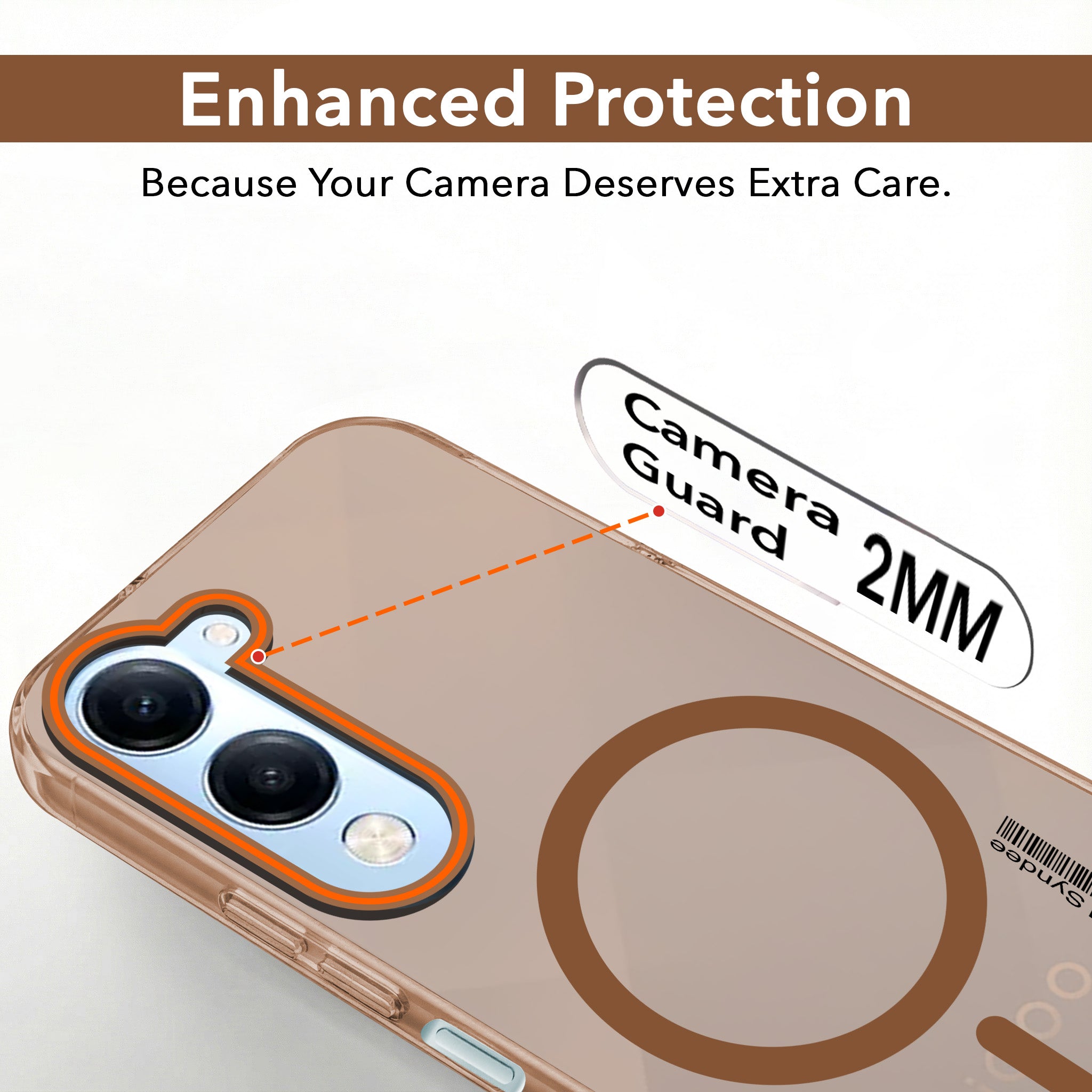 For Vivo iQOO Z10 Lite Back Cover Case (Soft Touch | Camera Bump Protection | MagSafe Compatible | Matte Finish)