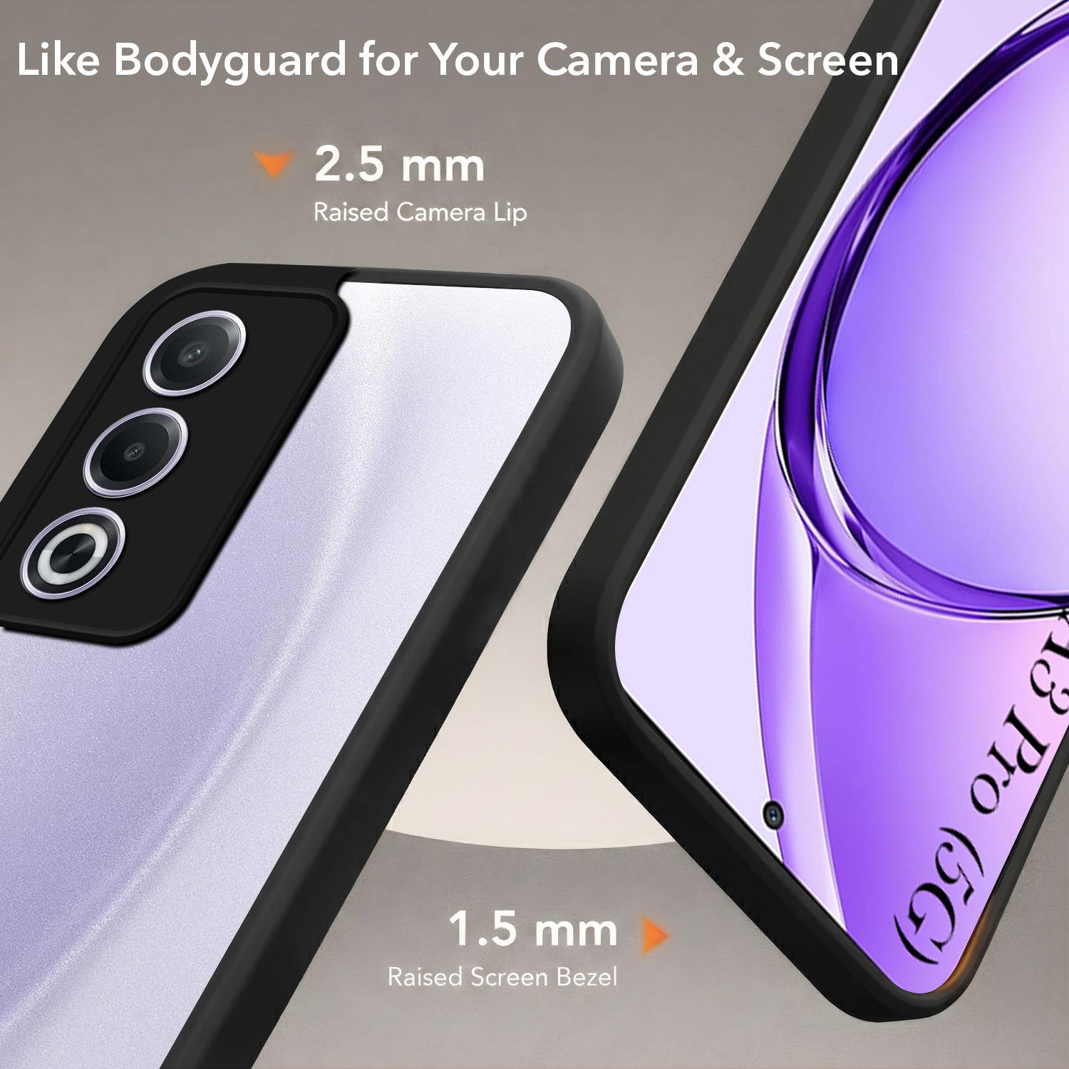 For Oppo A3 Pro 5G Back Cover Case (Built-in Stand | Lifetime Anti Yellow | Kickstand Shockproof | Camera Protection | MagSafe Compatible)