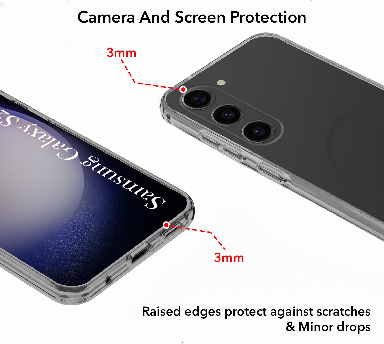For Samsung Galaxy S23 Plus Back Cover Case Silicone (Slim Paper Thin | Camera Protection Bump | Minimalist Professional | Soft Flexible)
