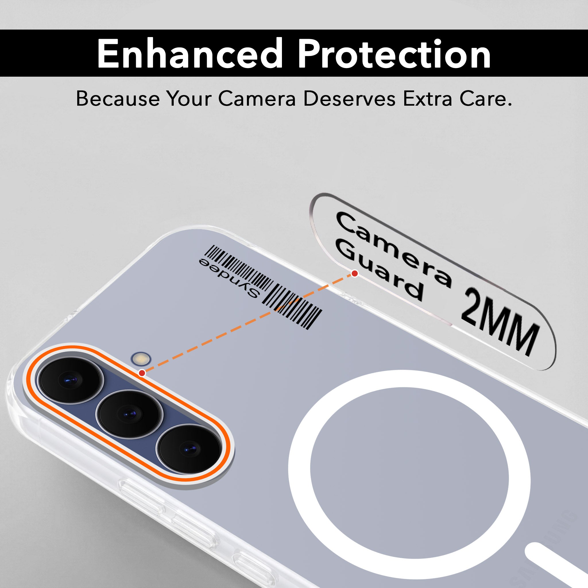 For Samsung Galaxy S25 FE Back Cover Case (Soft Touch | Camera Bump Protection | MagSafe Compatible | Matte Finish)