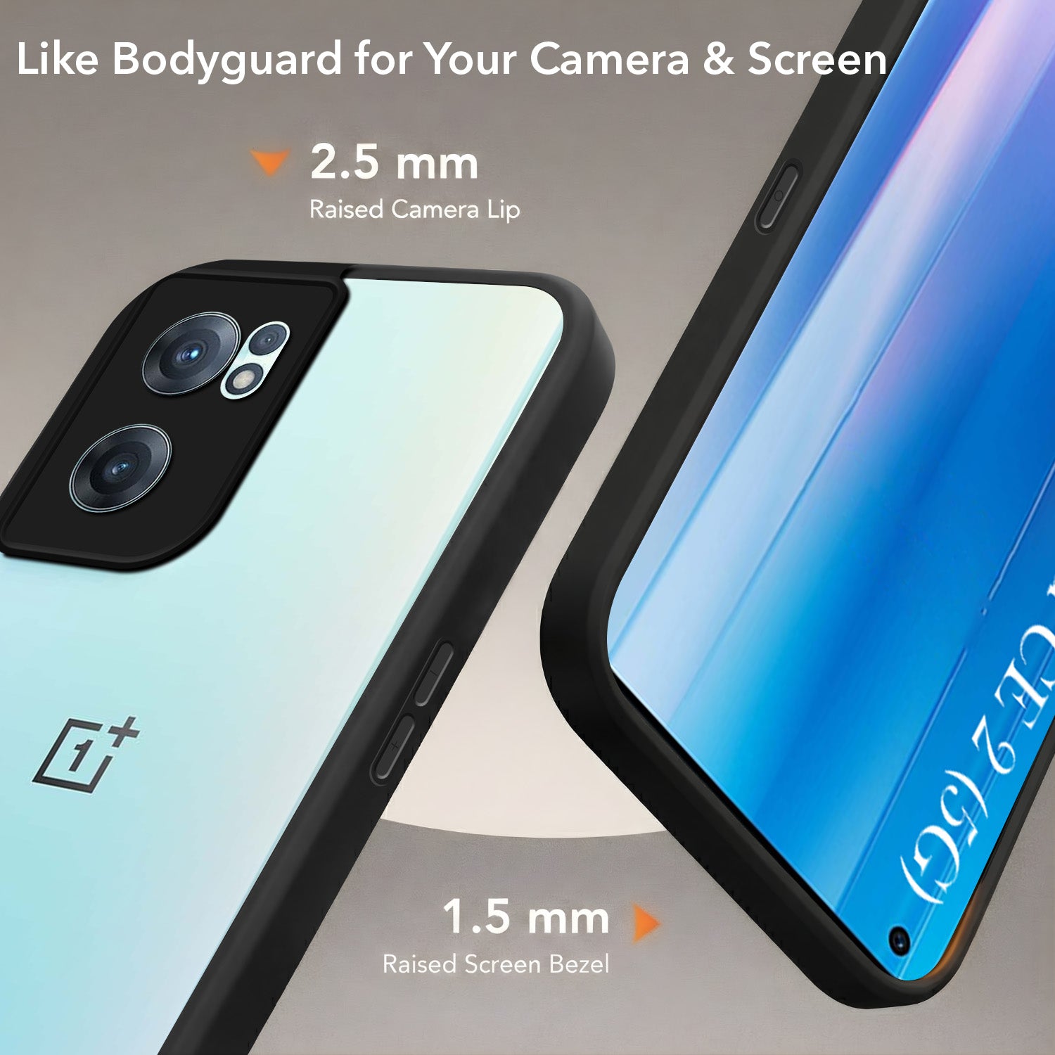 For OnePlus Nord CE 2 5G Back Cover Case (Built-in Stand | Lifetime Anti Yellow | Kickstand Shockproof | Camera Protection | MagSafe Compatible)