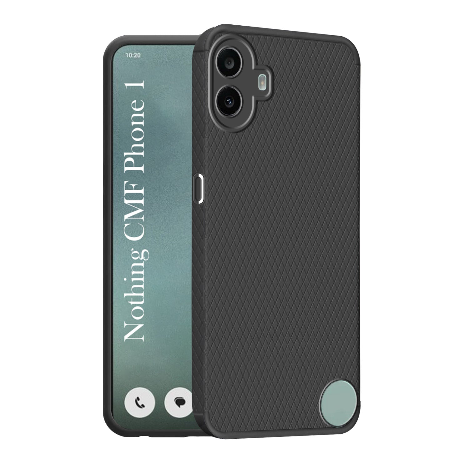 For Nothing CMF Phone 1 Back Cover Case (Liquid Silicone | Side Grip | Camera Protection)