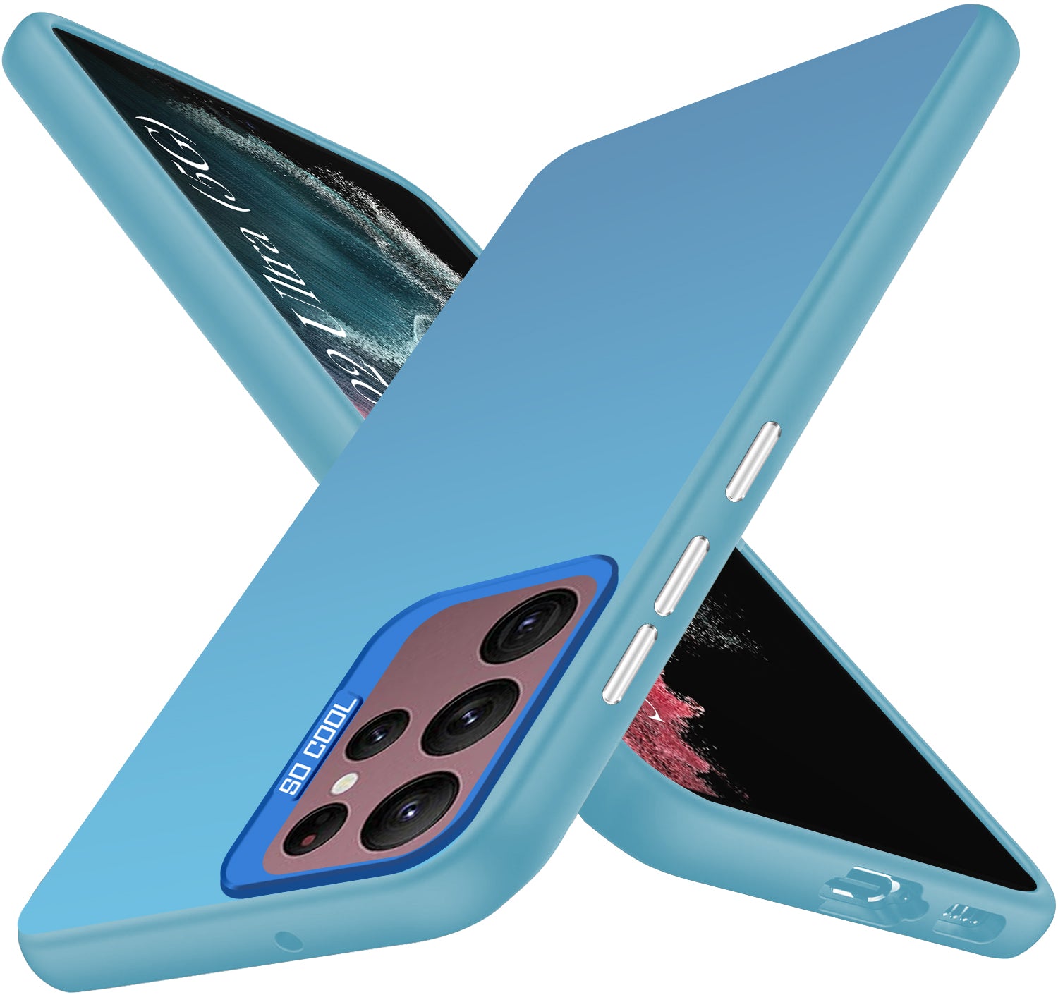 For Samsung Galaxy S22 Ultra 5G Back Cover Case (Velvet Touch | Professional Glossy Finish | Camera Protection Bump)
