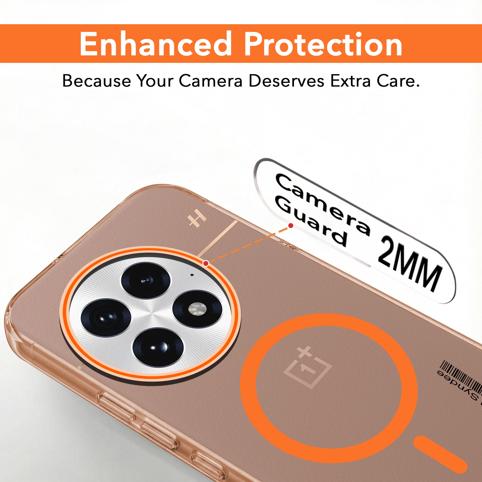 For OnePlus 13 Back Cover Case (Soft Touch | Camera Bump Protection | MagSafe Compatible | Matte Finish)