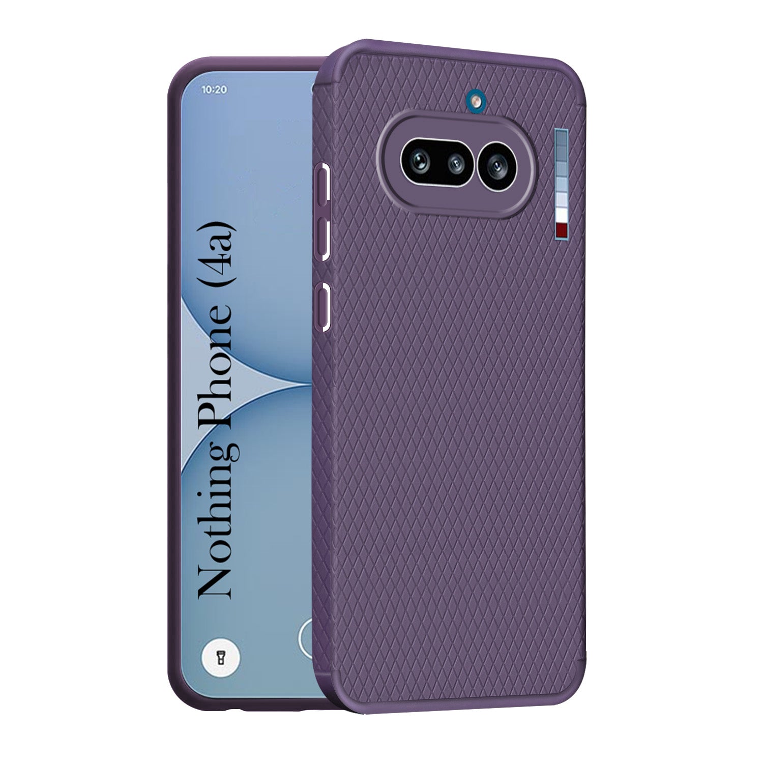 For Nothing Phone 4A 5G Back Cover Case Liquid Silicone (Camera Protection | Side Grip Texture | Soft and Flexible)