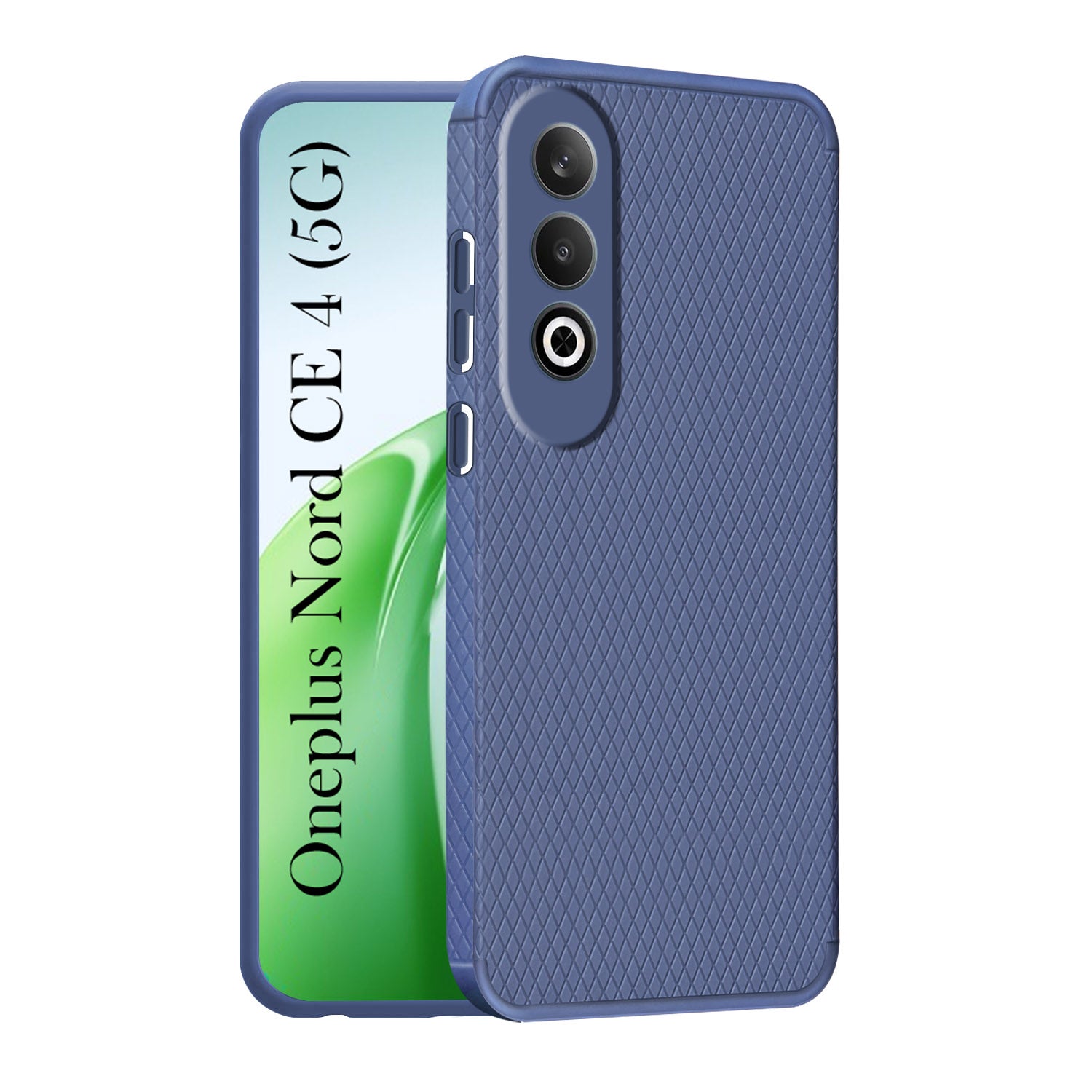 For Oneplus Nord CE 4 Back Cover Case (Liquid Silicone | Side Grip | Camera Protection)